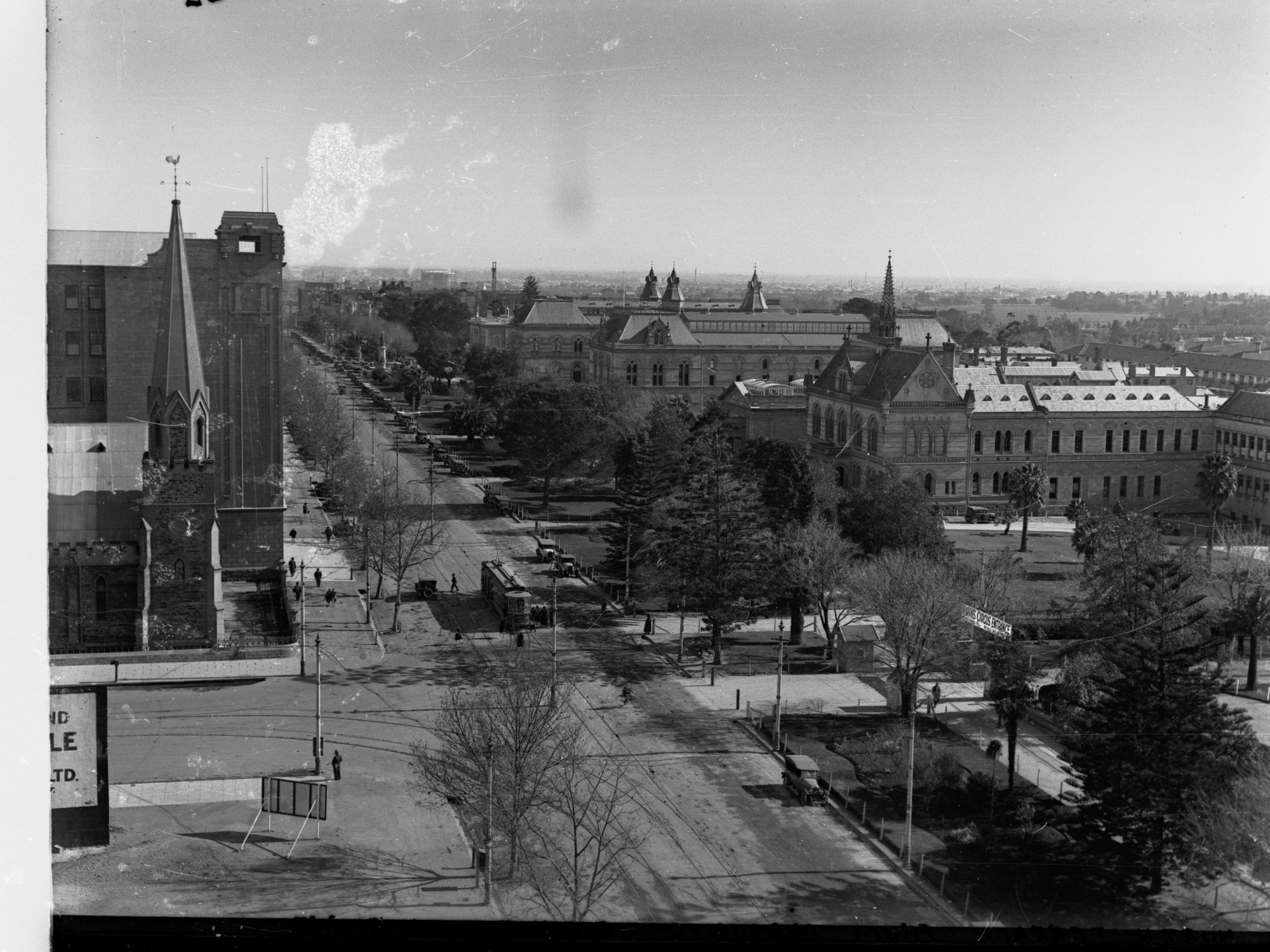 North Terrace From the Masonic Temple