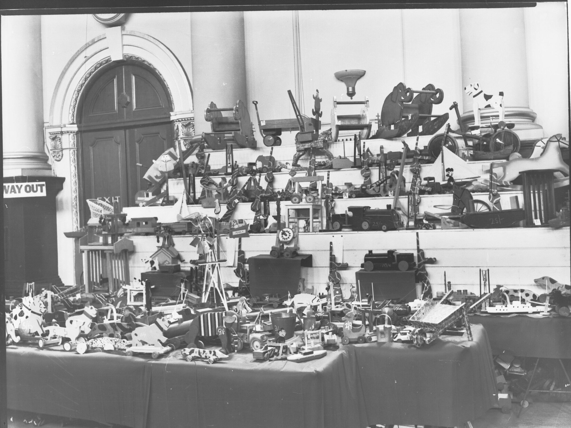 Schools' Patriotic Fund (SPF) handicrafts fair, Adelaide Town Hall
