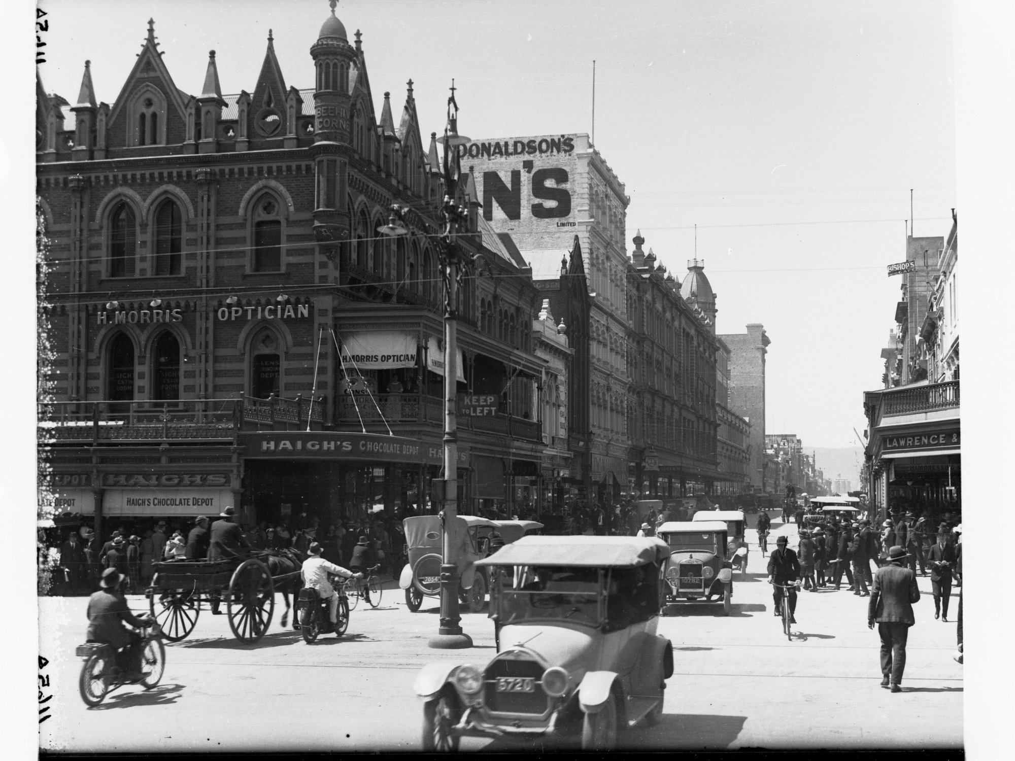 Rundle Street Looking East from Beehive Corner