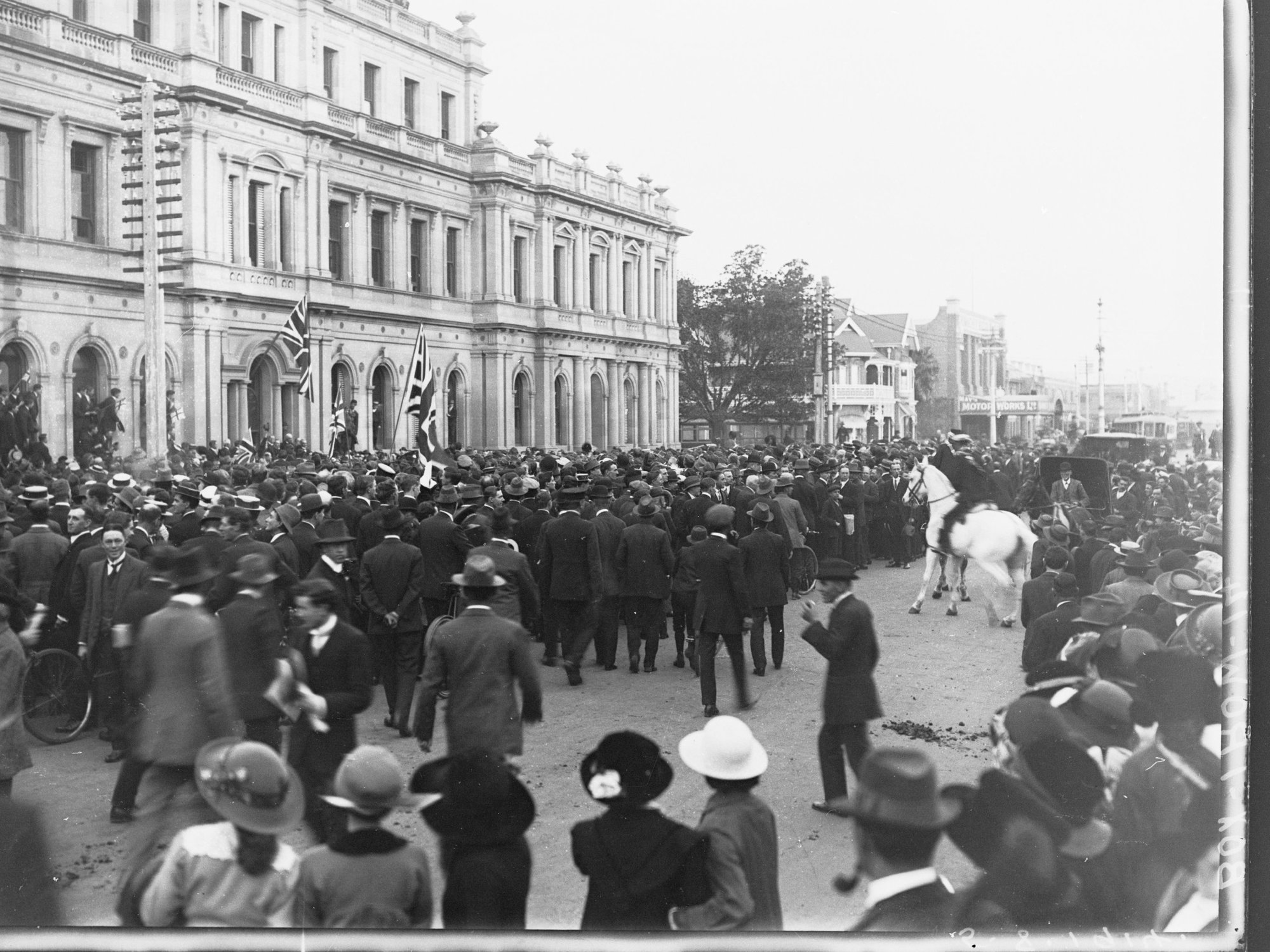 Declaration of the First World War, Victoria Square, Adelaide, South Australia