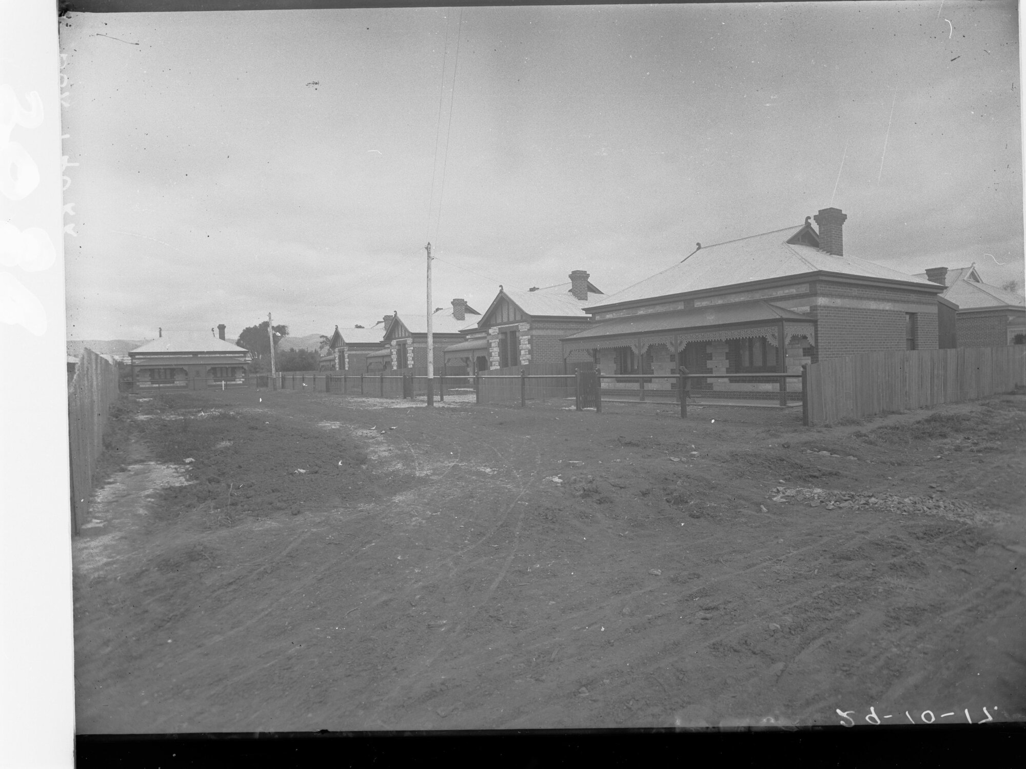 Soldiers' Homes, South Australia,  row of houses