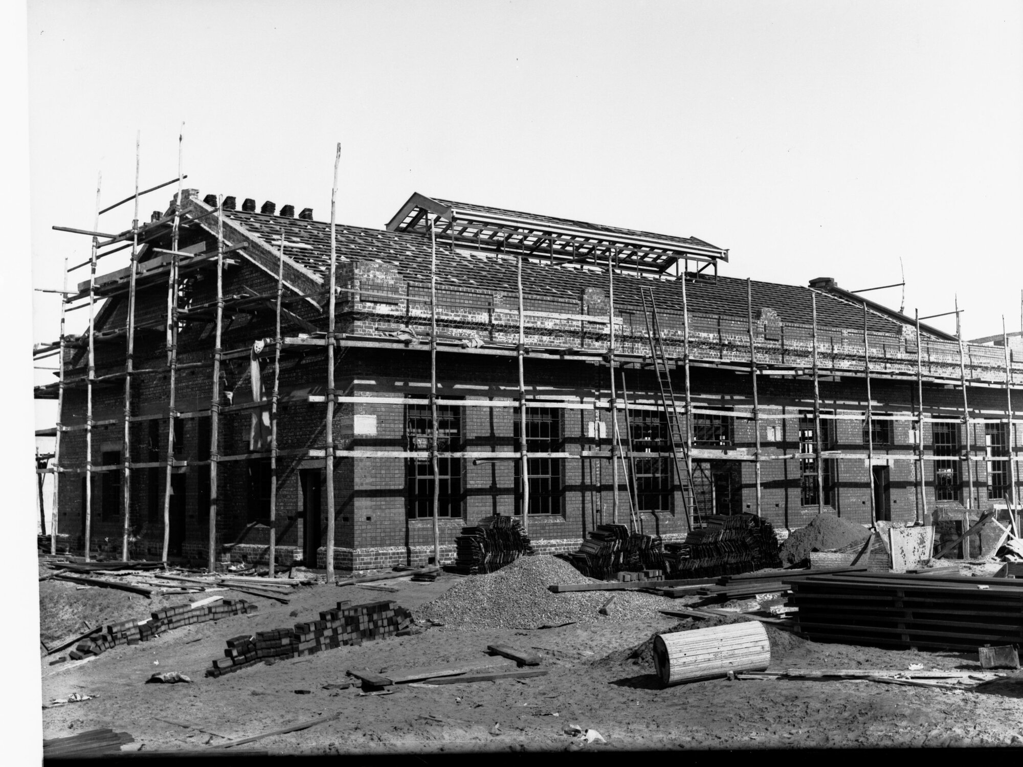 Port Adelaide Sewers Treatment Works Under Construction