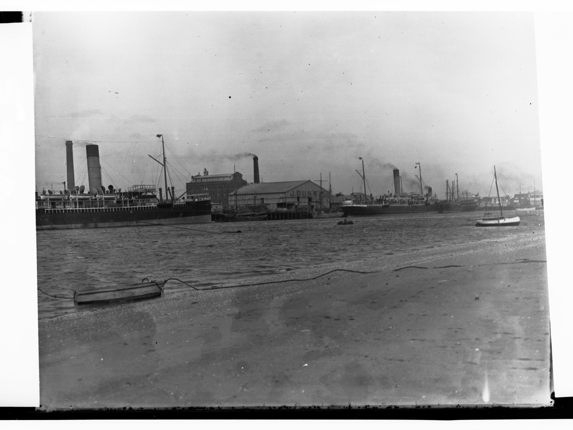 Shipping at Port Adelaide Taken From Across the River