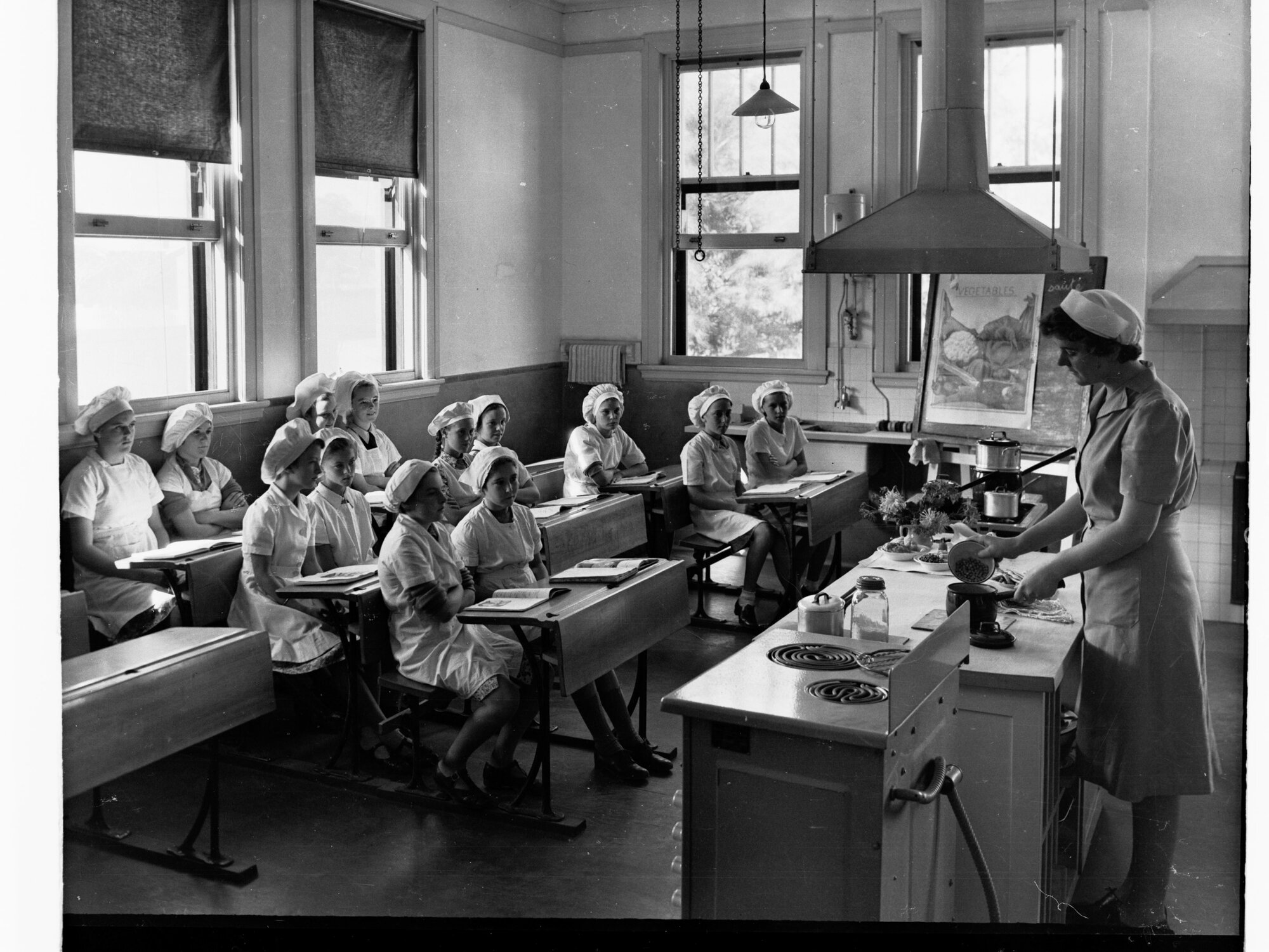 Girls In Cooking Class