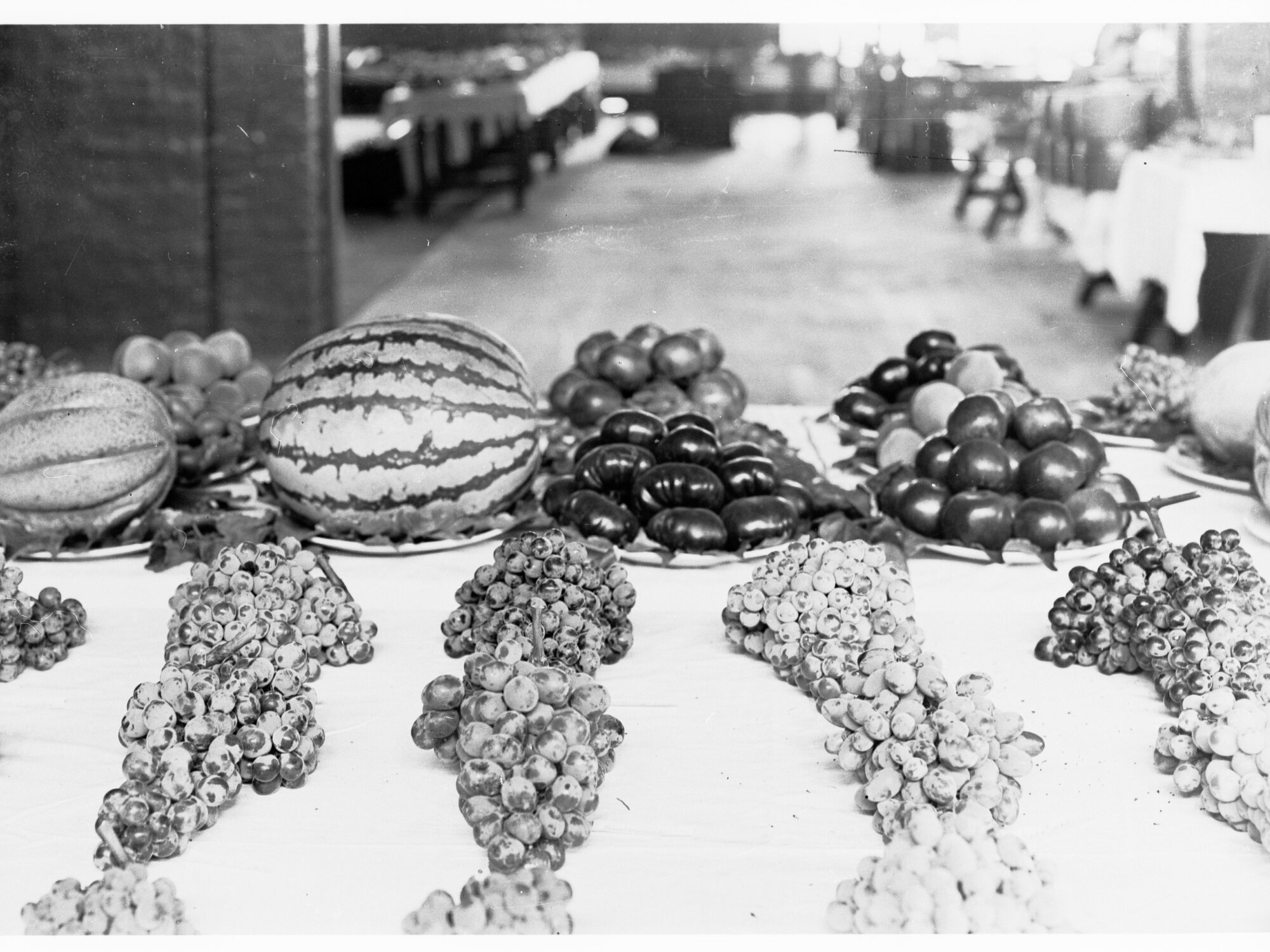 Exhibition of fruit (Adelaide Show in Exhibition building)