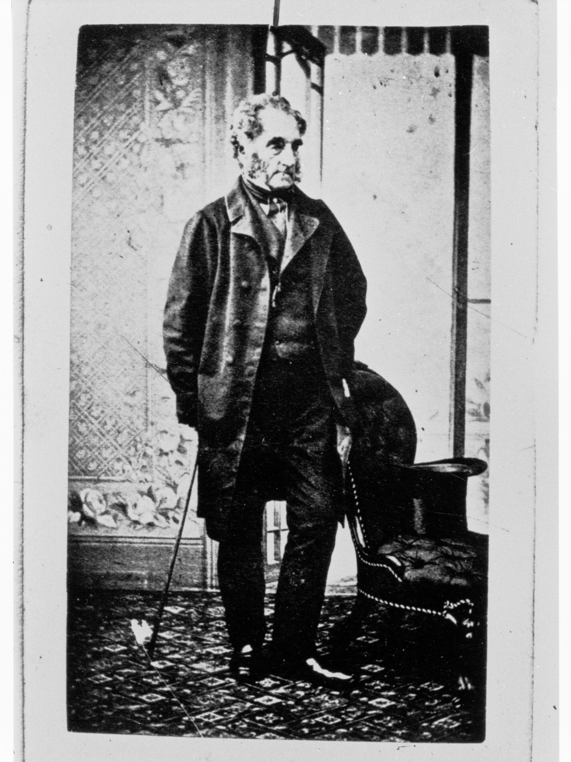 Portrait - Colonel Santler - PRINT AND NEGATIVE ARE MISSING