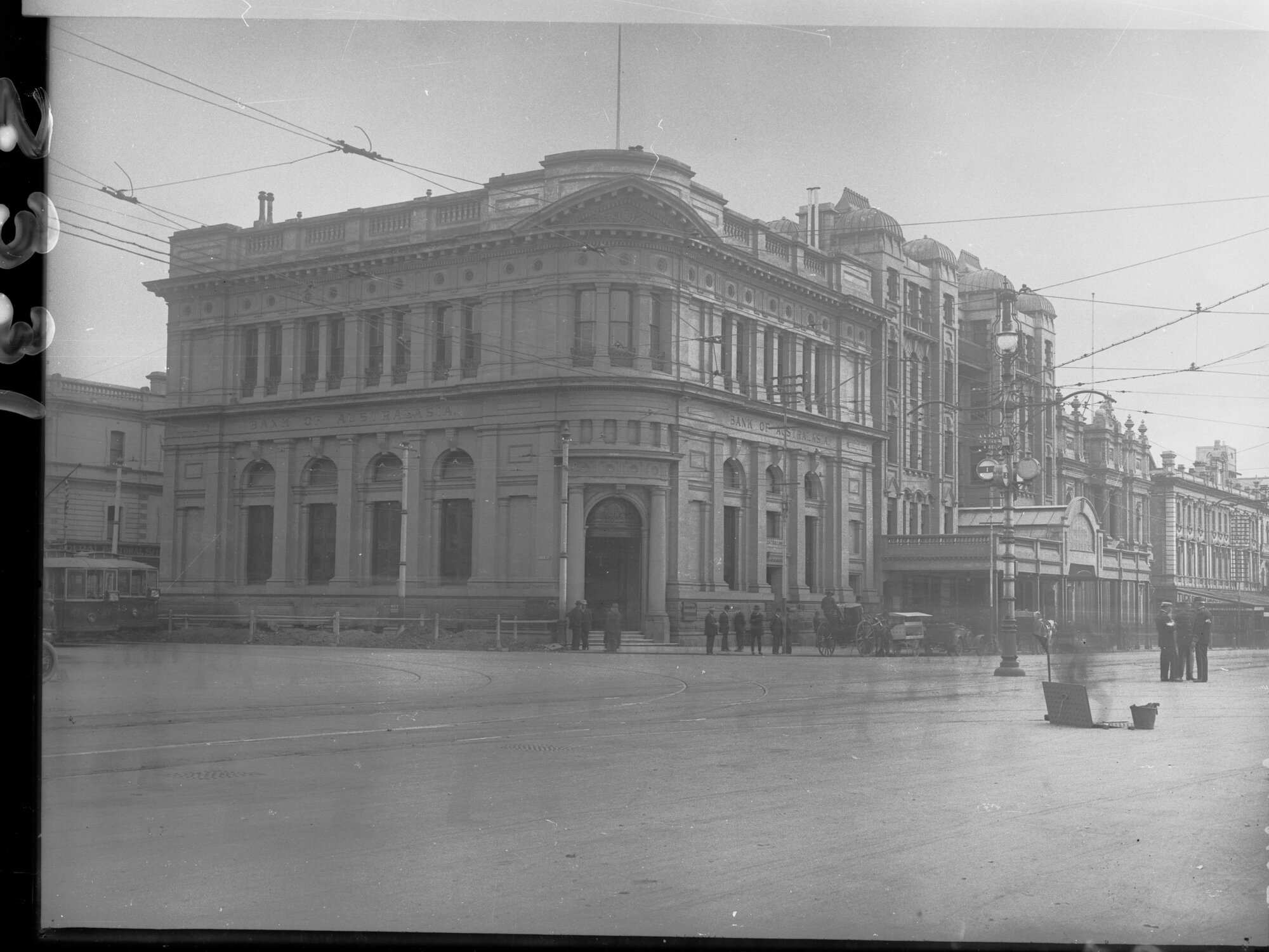 Bank of Australasia on corner the of King William and Currie Street