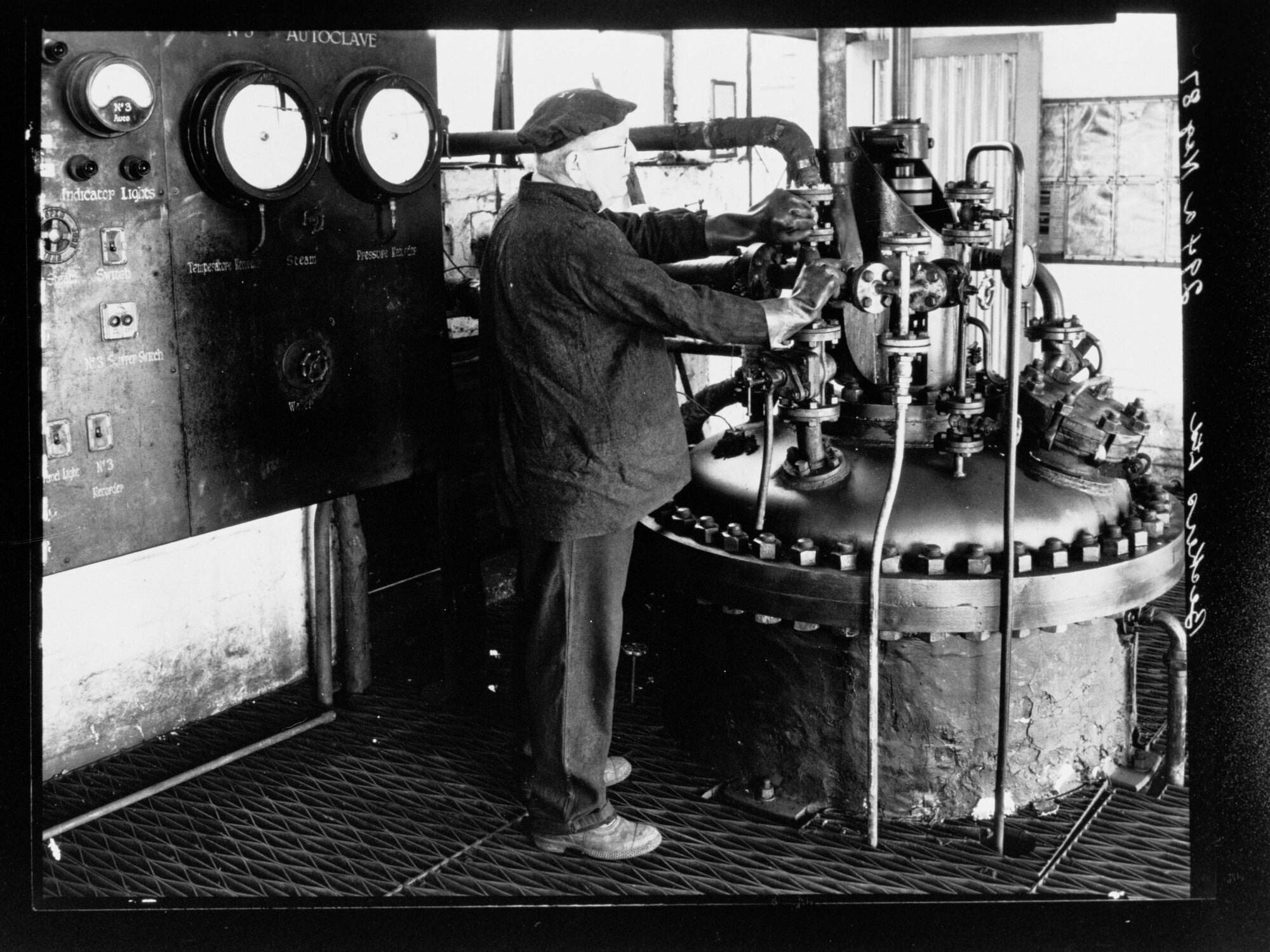 Beckers Ltd - employee using equipment