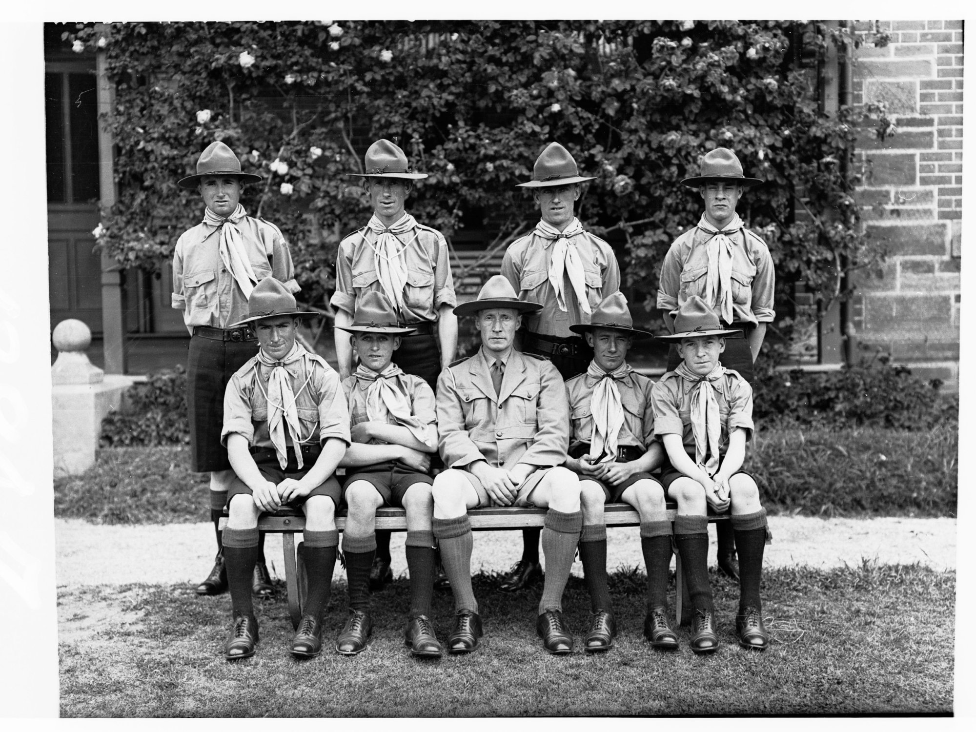 Boy Scouts at Minda Home, Brighton