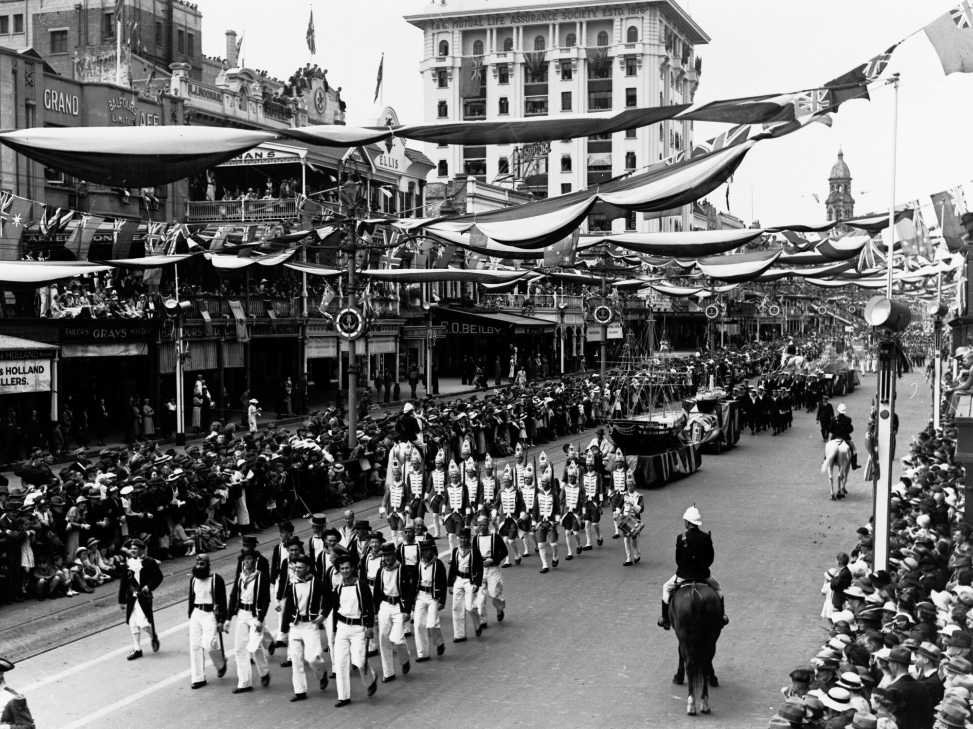 Pageant of progress King William Street Adelaide centenary