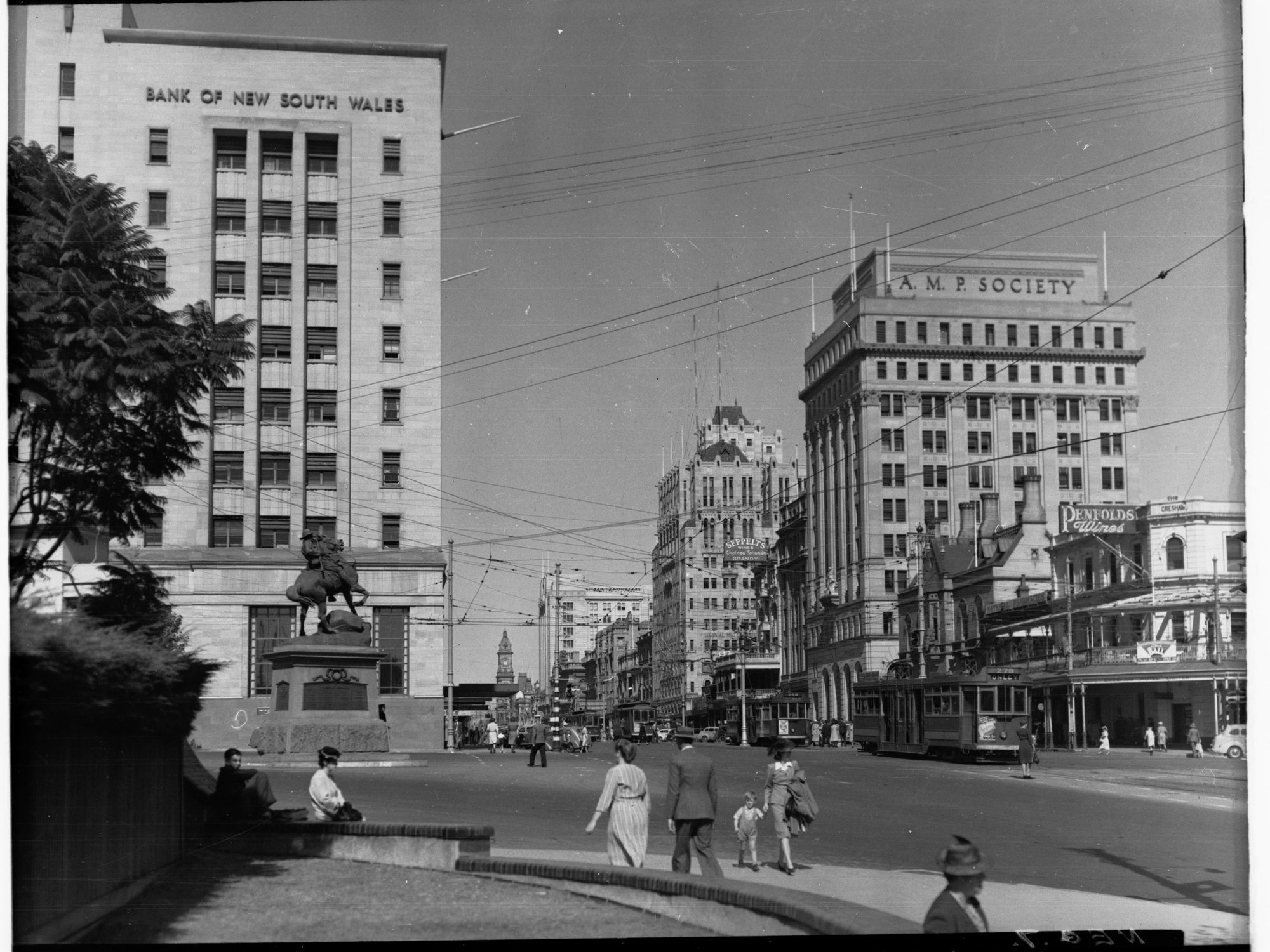 King William Street, Adelaide ,looking South 
