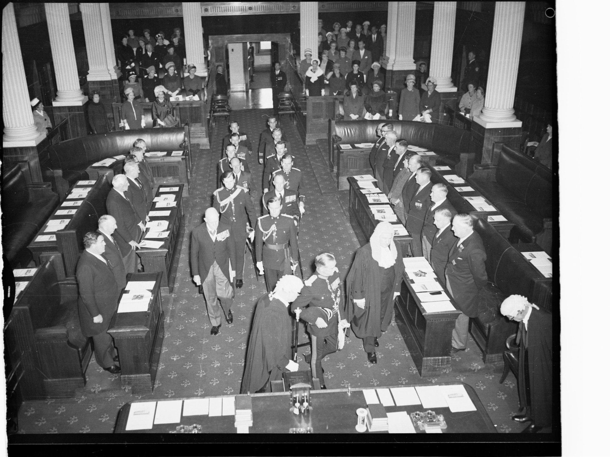 Opening of Second Session of the 29th Parliament, 1939, Legislative Council