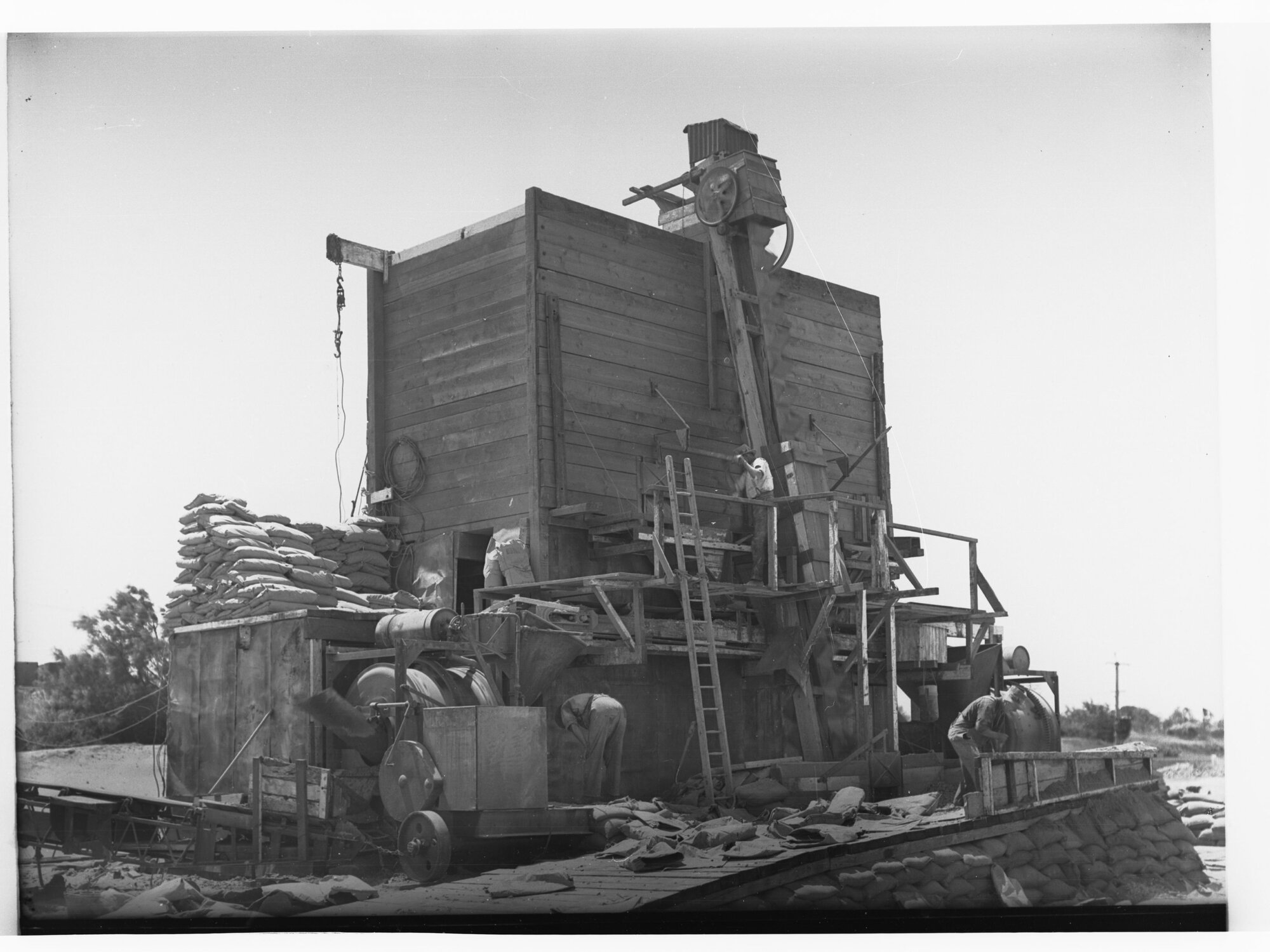 Glenelg Sewers showing men working