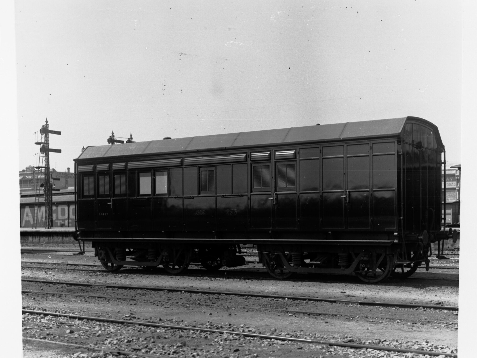 Exterior of a Railway Carriage