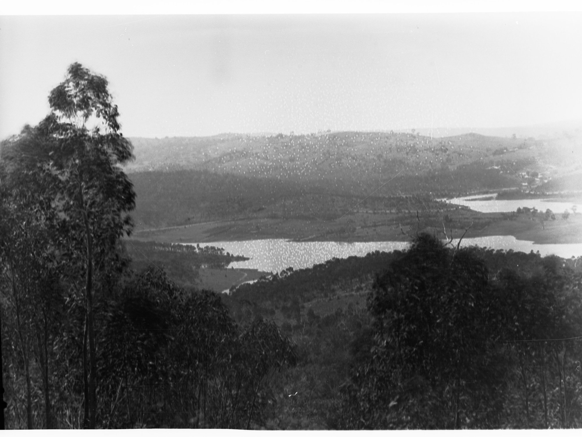 Millbrook Reservoir Taken From Hilltop View