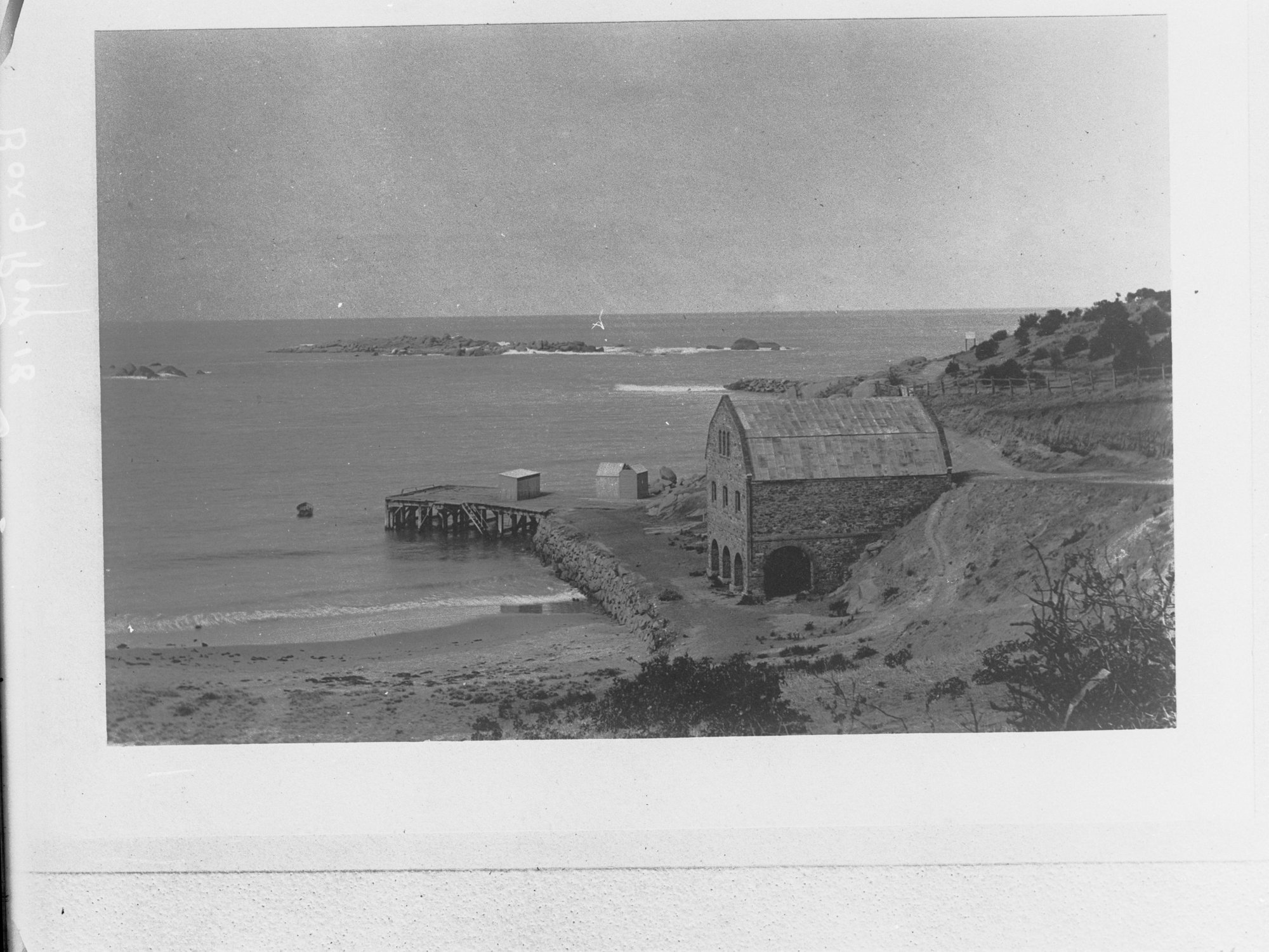 Jetty and government store, Horseshoe Bay, Port Elliot, 