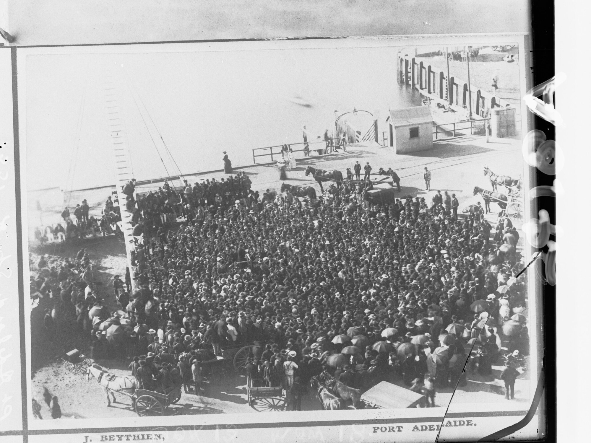 Port Adelaide Strike - Canon Green speaking - copied for Harbours Board 13 December 1916