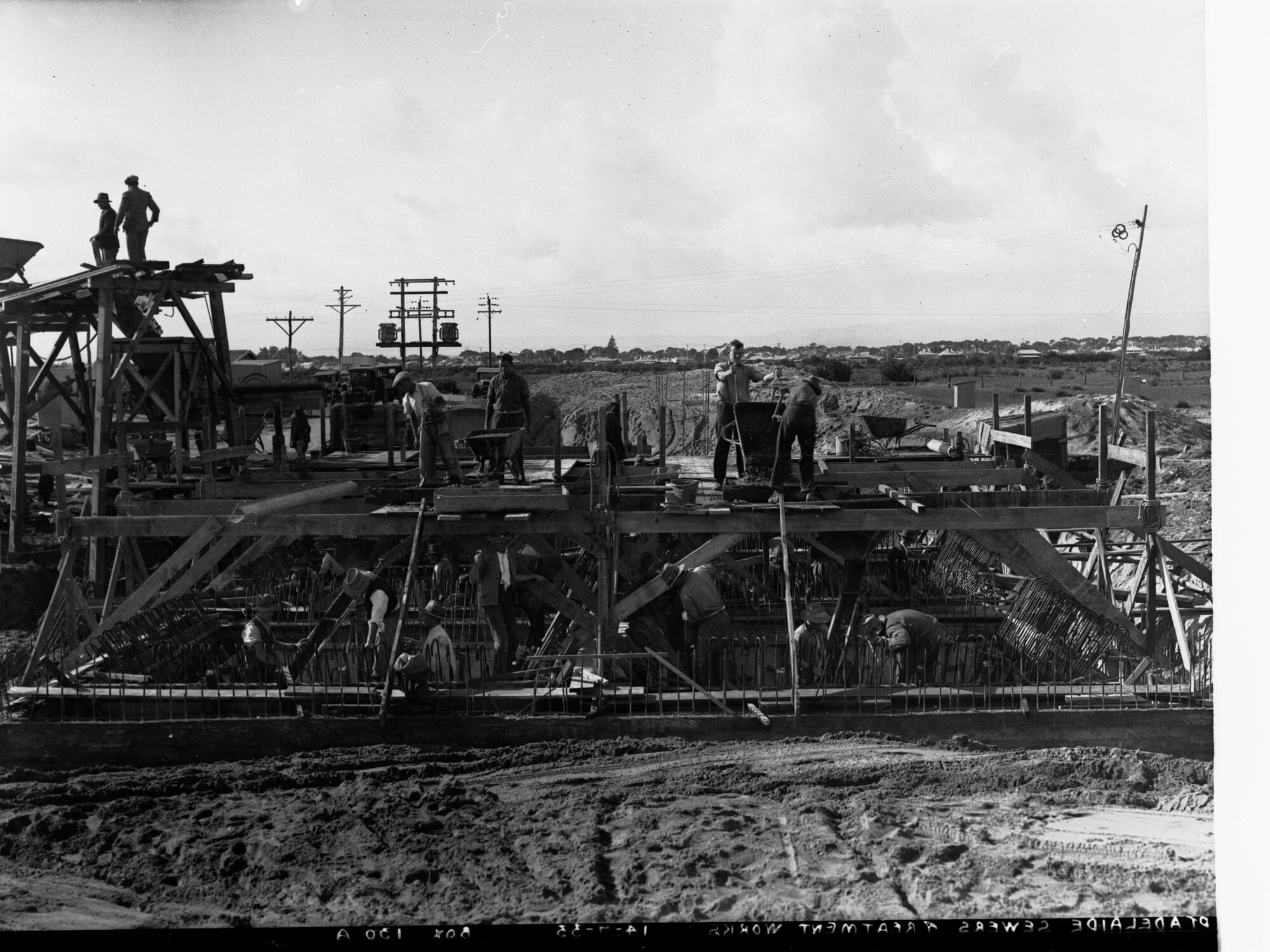 Men Working On Port Adelaide Sewers
