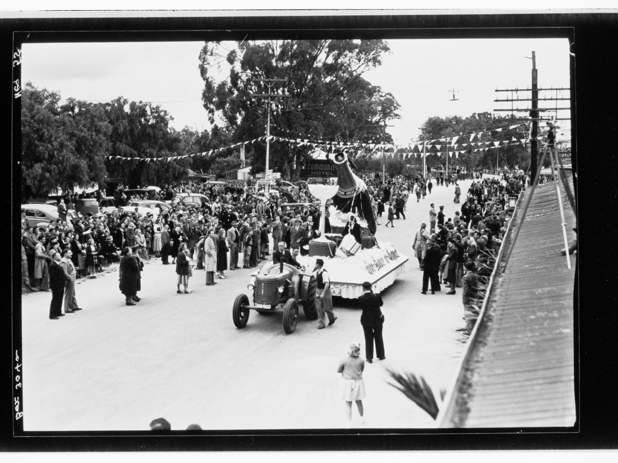 Barossa Vintage Festival at Nuriootpa, 23rd April 1949