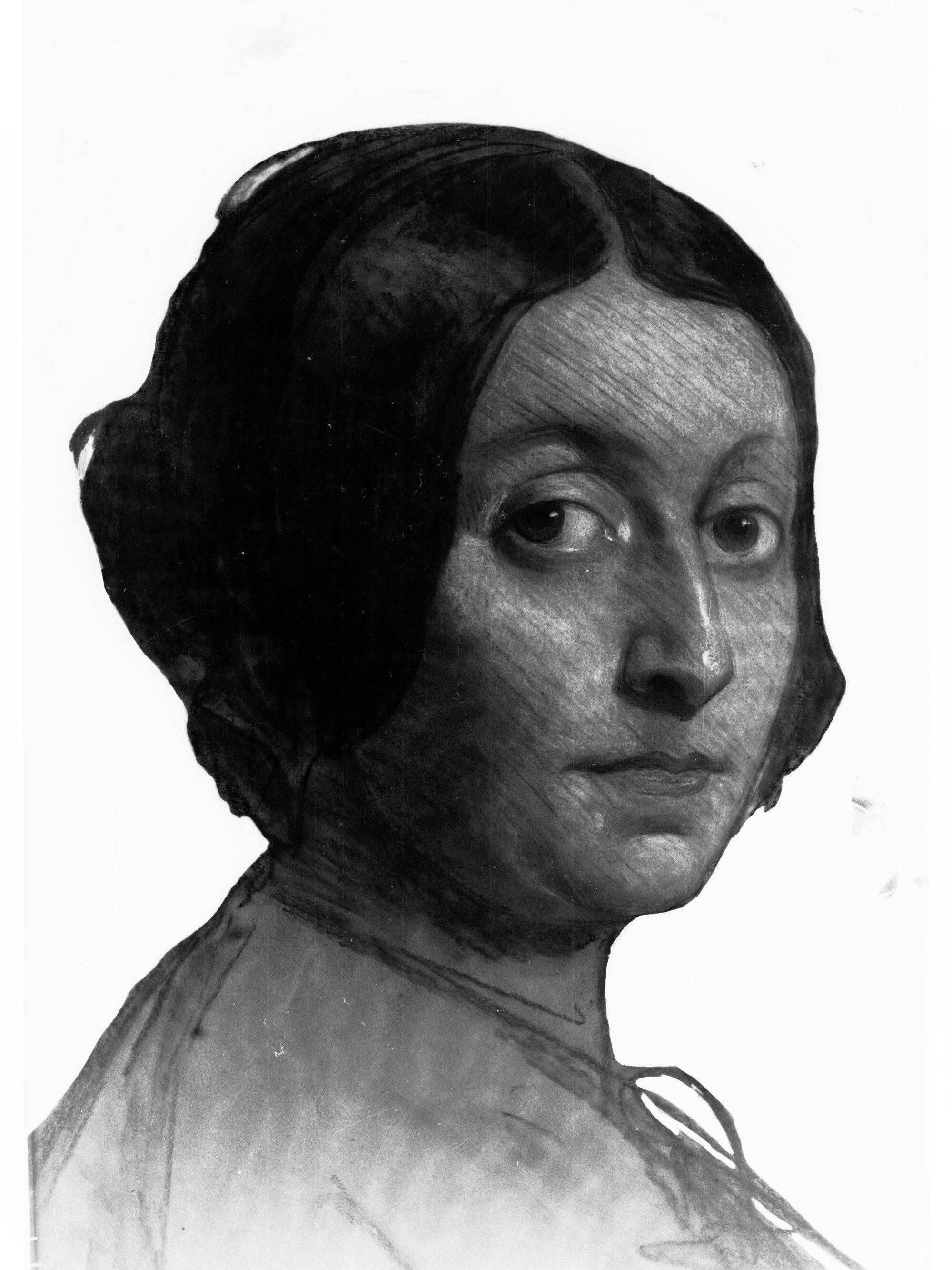 Portrait of a Lady Who Sat for an Artist When Painting Queen Victoria
