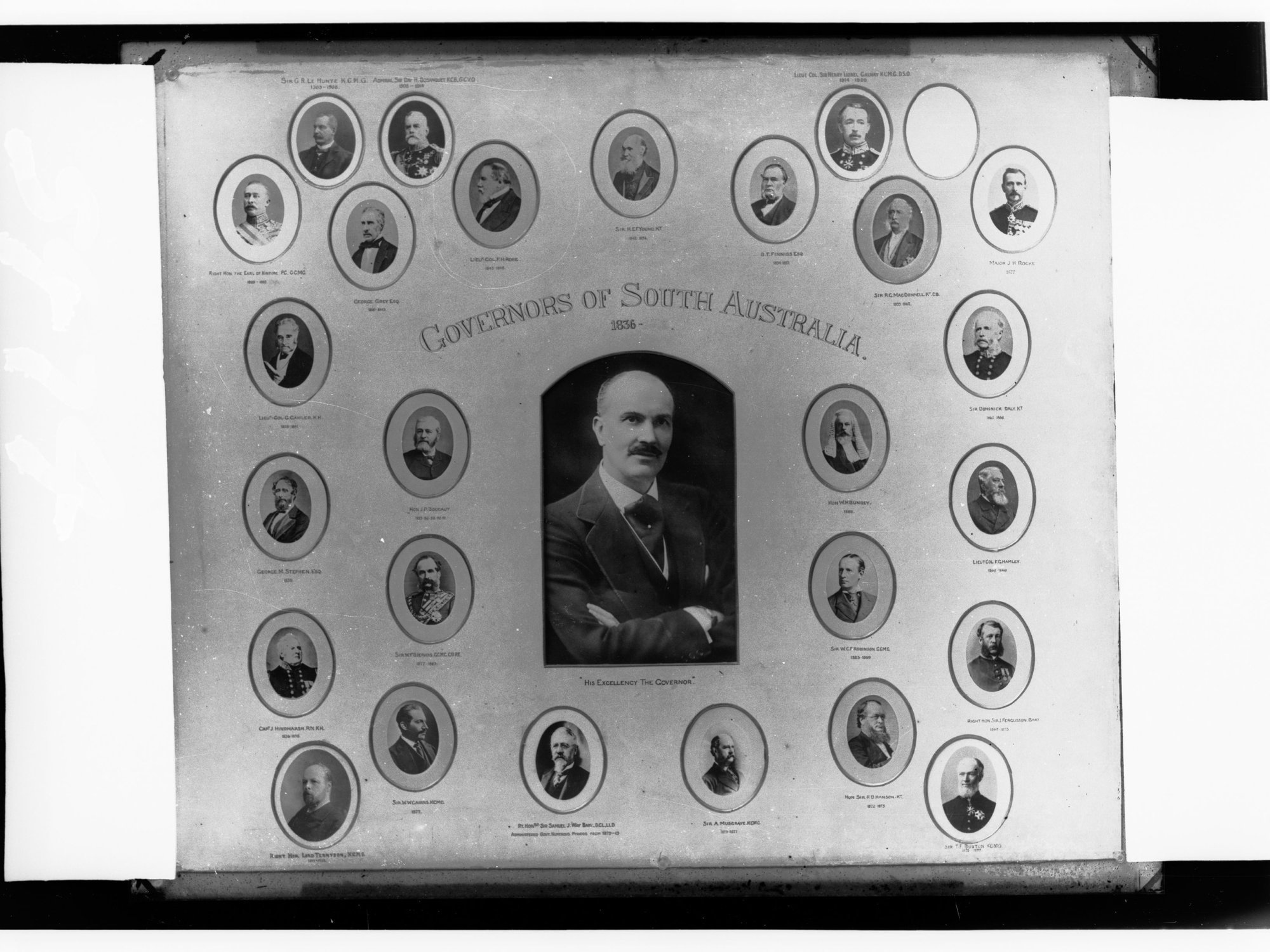 Governors of South Australia from 1836 - 1920