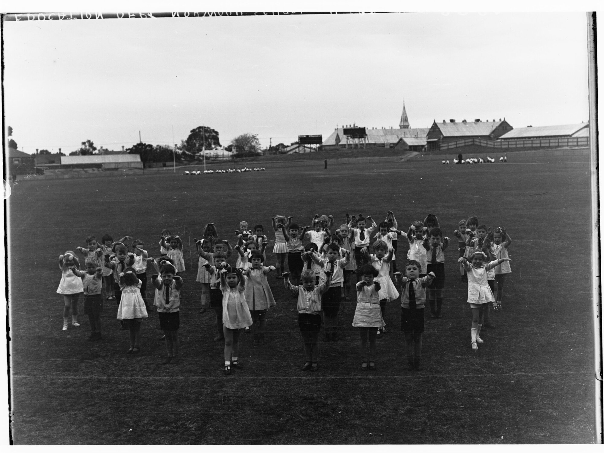Exercise class at Norwood School