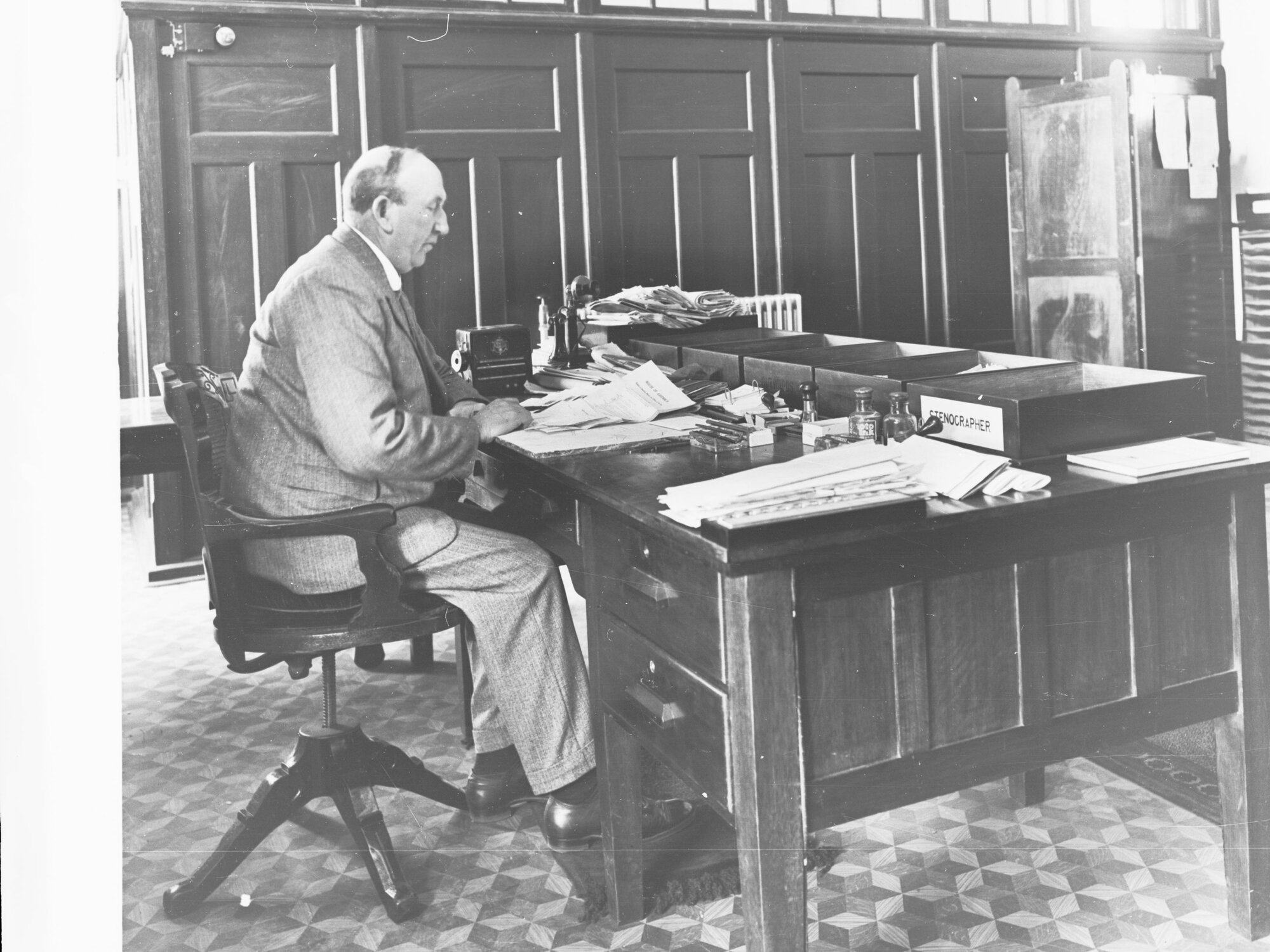 Chief Clerk - Mr Christensen of SA Railway