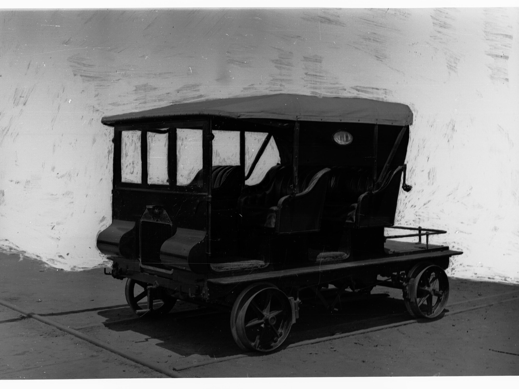 Old rail motor inspection cars