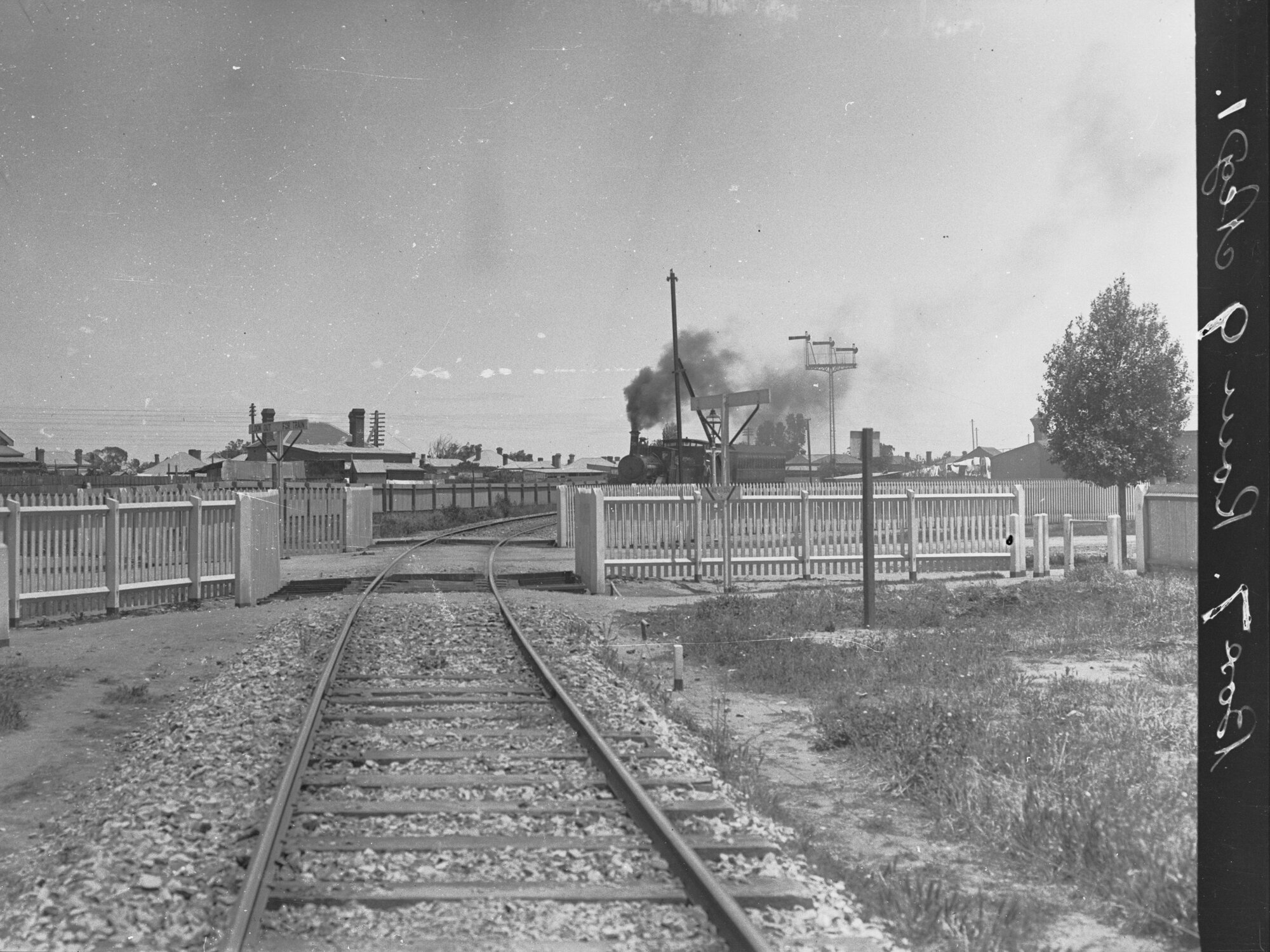 Crossing on the Dry Creek Railway Line, Port Adelaide, South Australia