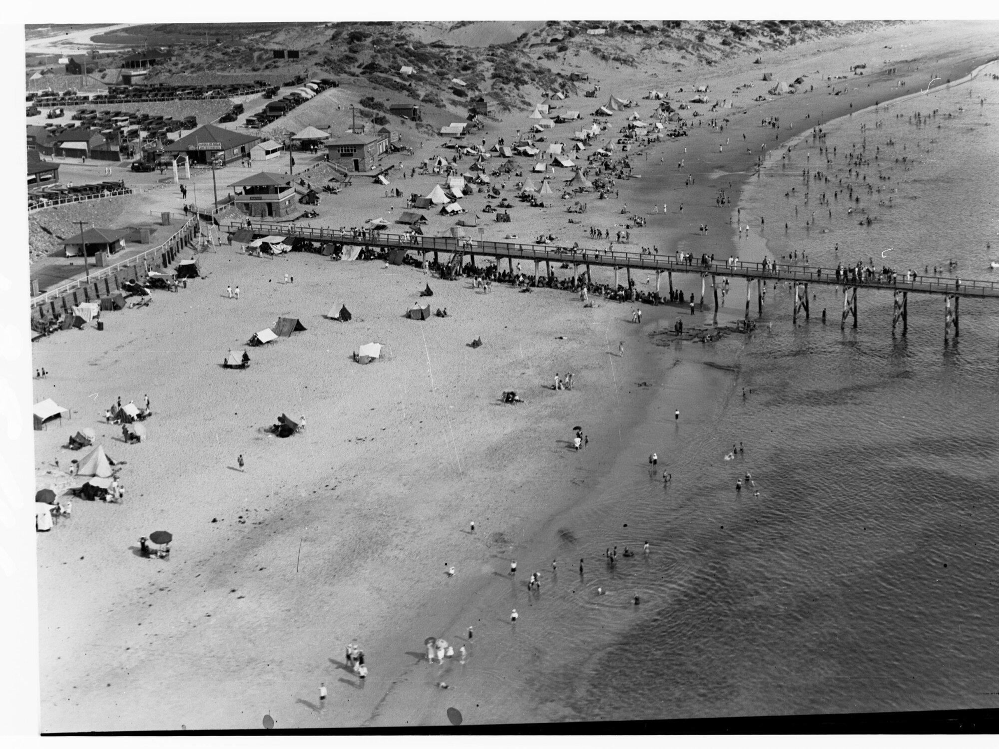 Aerial view of Port Noarlunga