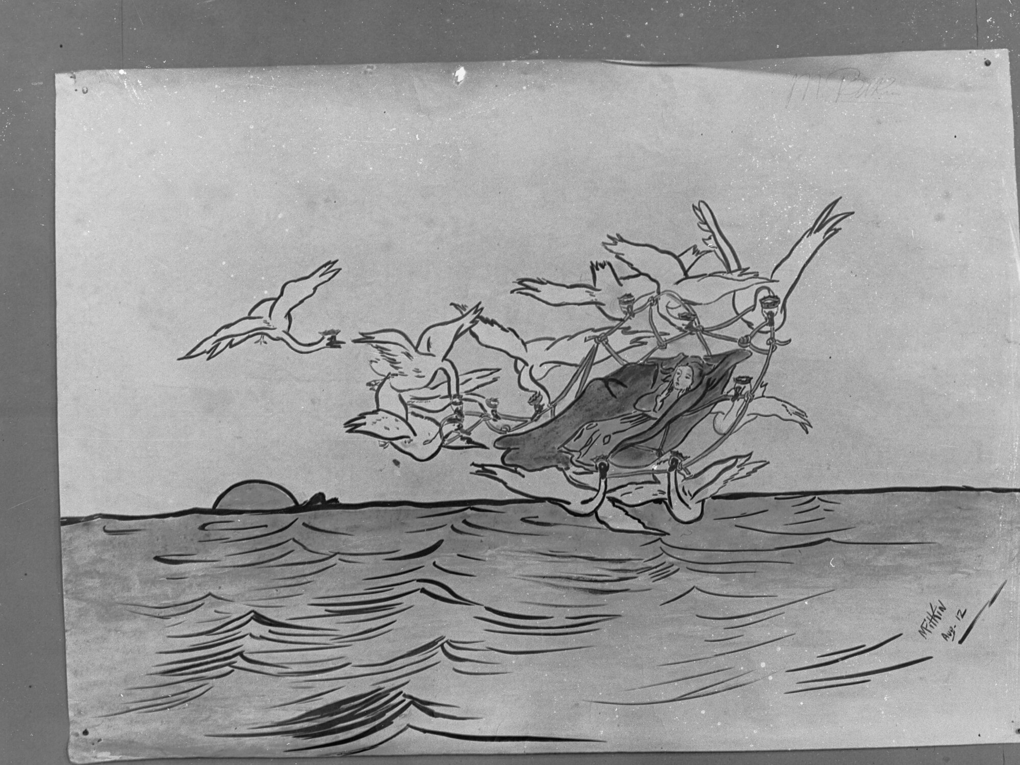 Illustrations children's books - From Hans Christian Andersen's Thumbelina (Kindergarten Negatives)