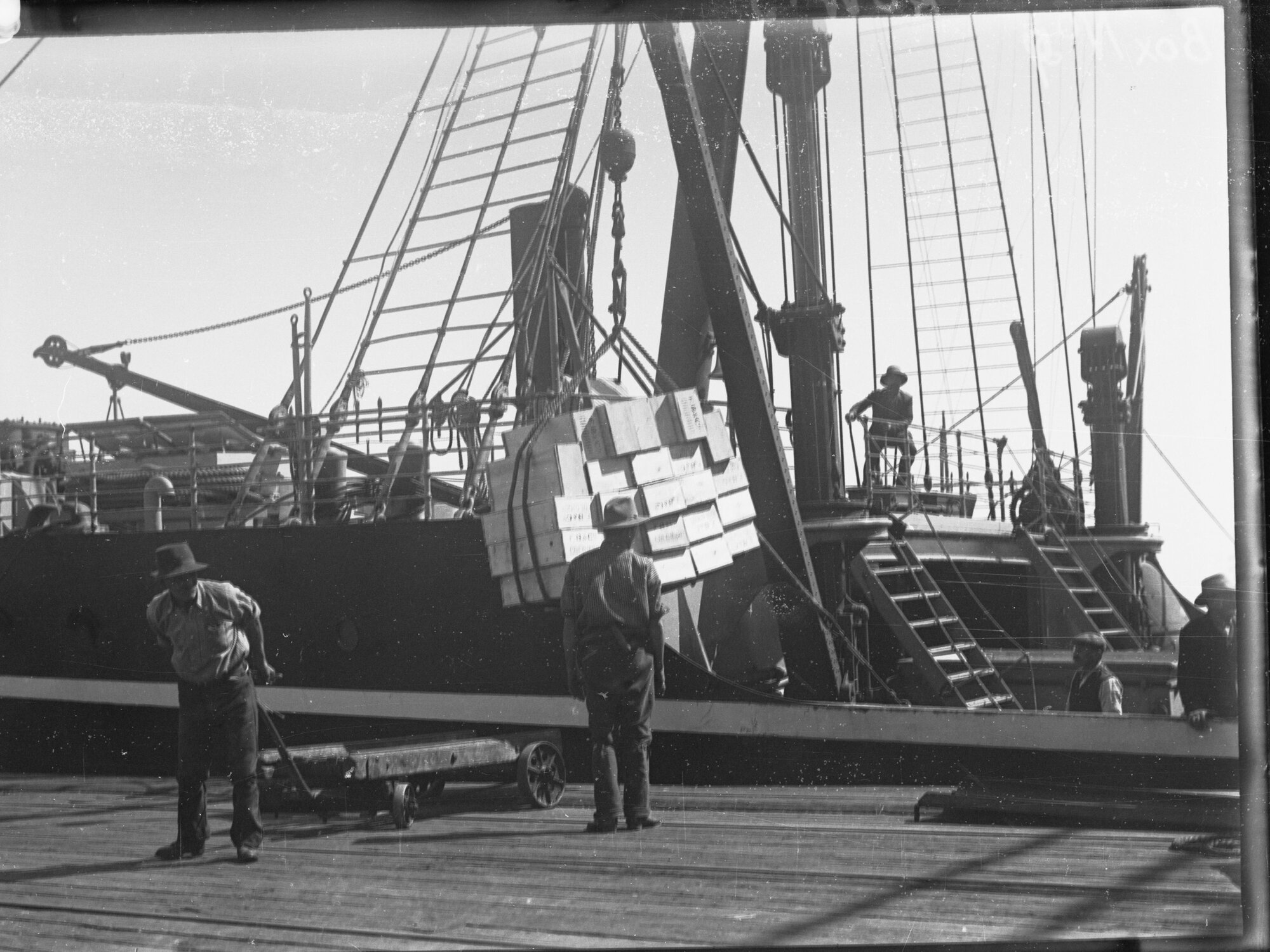 Shipping butter at Outer Harbor