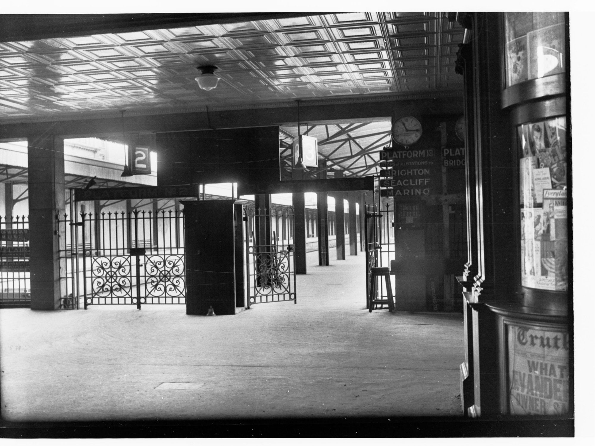 Interior of Adelaide Railway Station