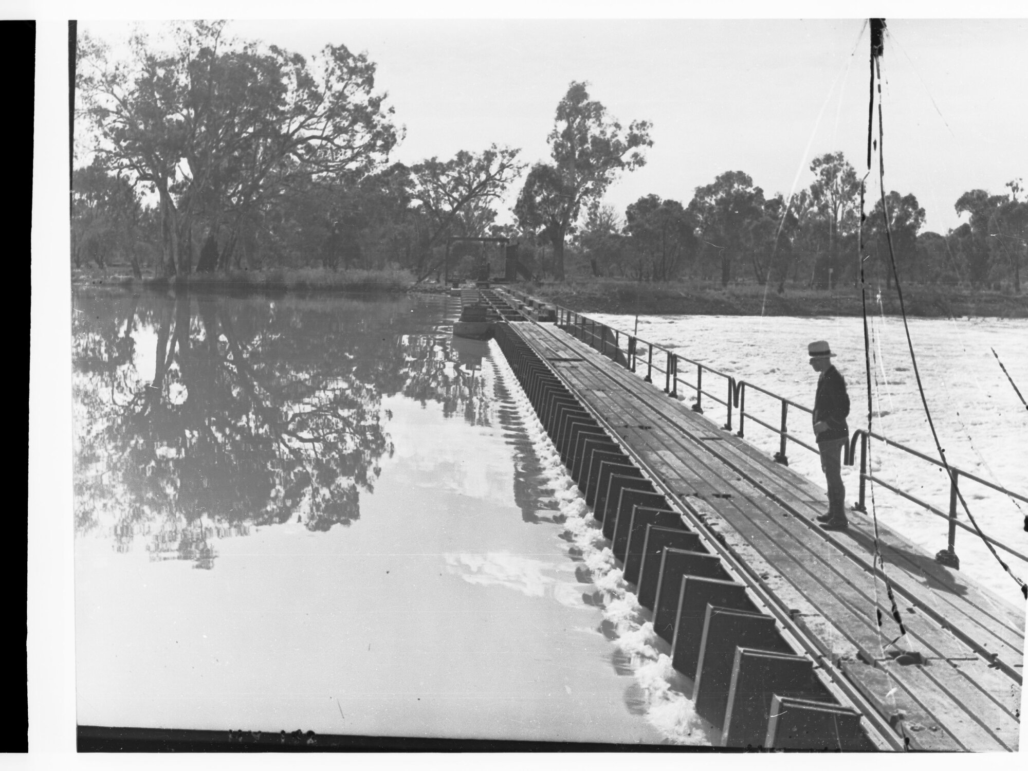 Lock Five on the River Murrary 