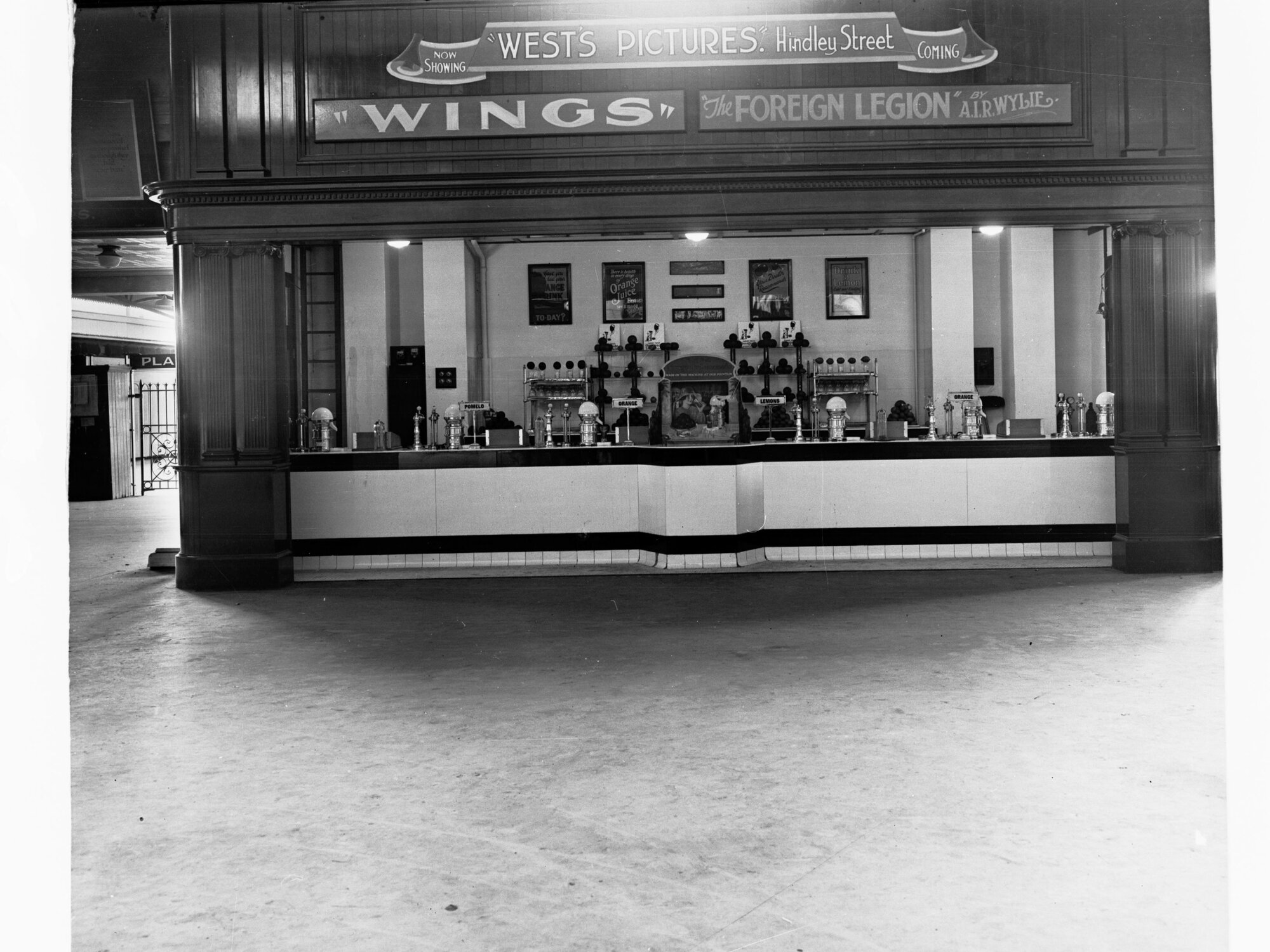 Adelaide Railway Station Fruit Juice Stall