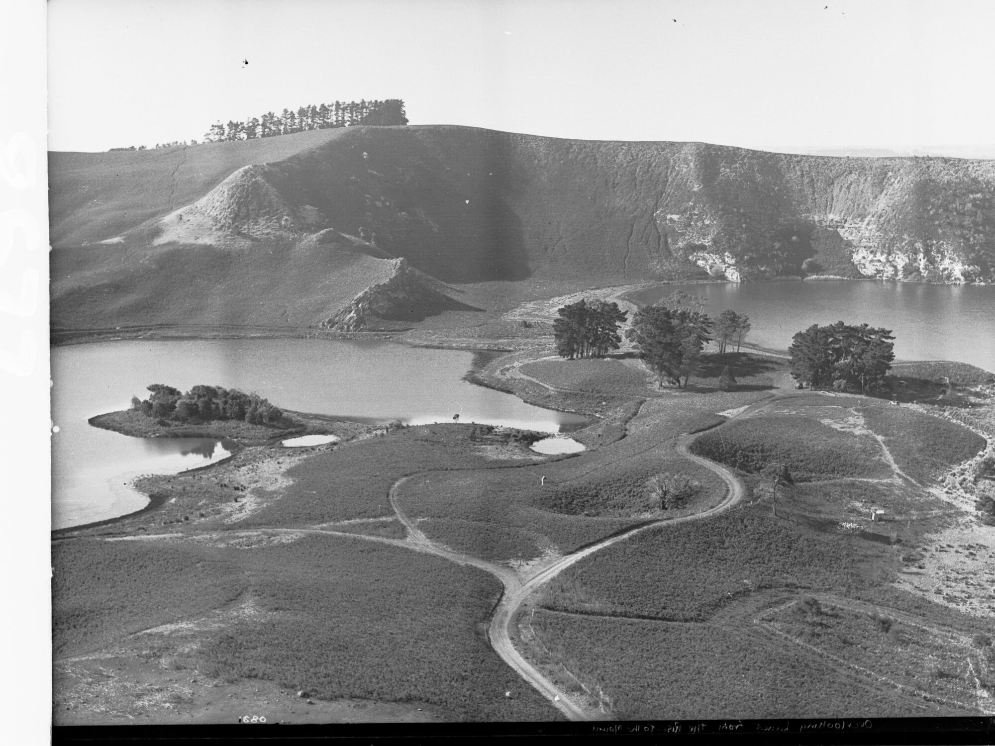 Overlooking Lakes From the Rise to The Mount