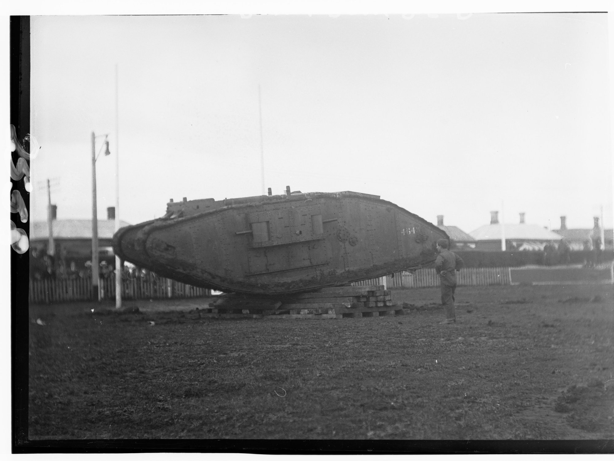 Tank on Unley Oval