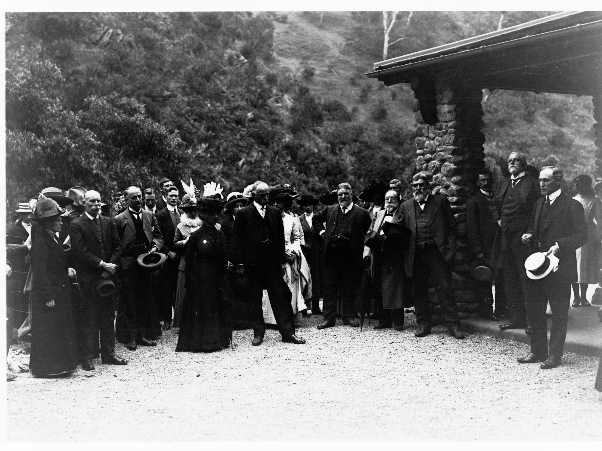 Opening of Waterfall Gully Kiosk