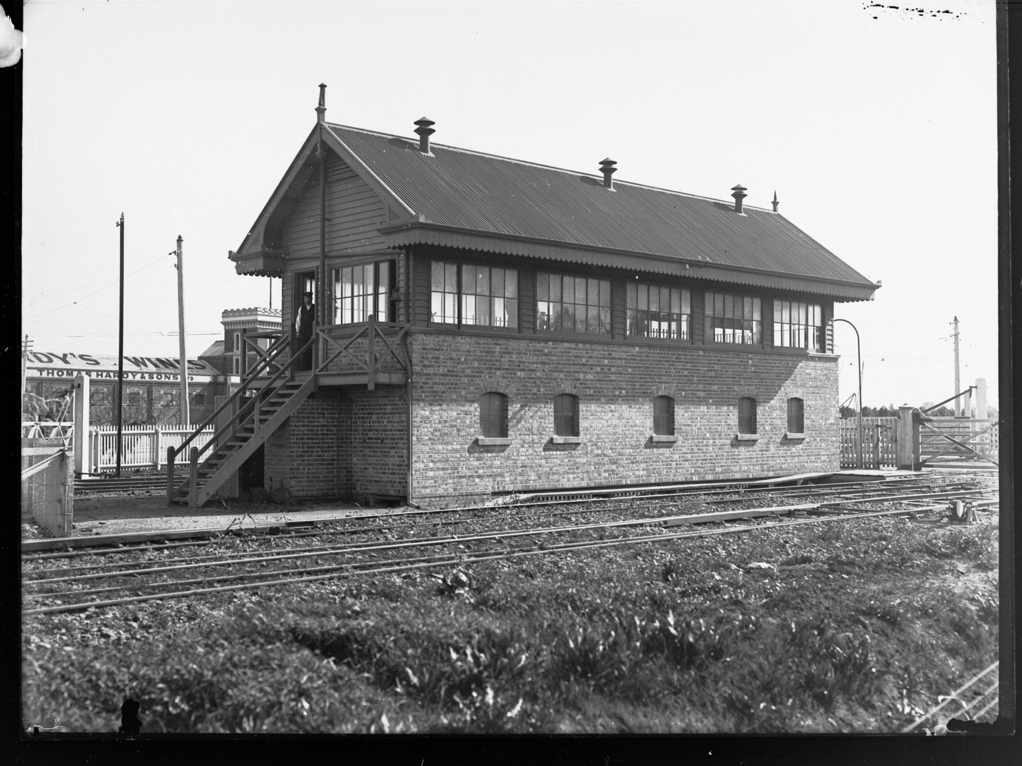 Signal Cabin, Mile End Railway Yards 