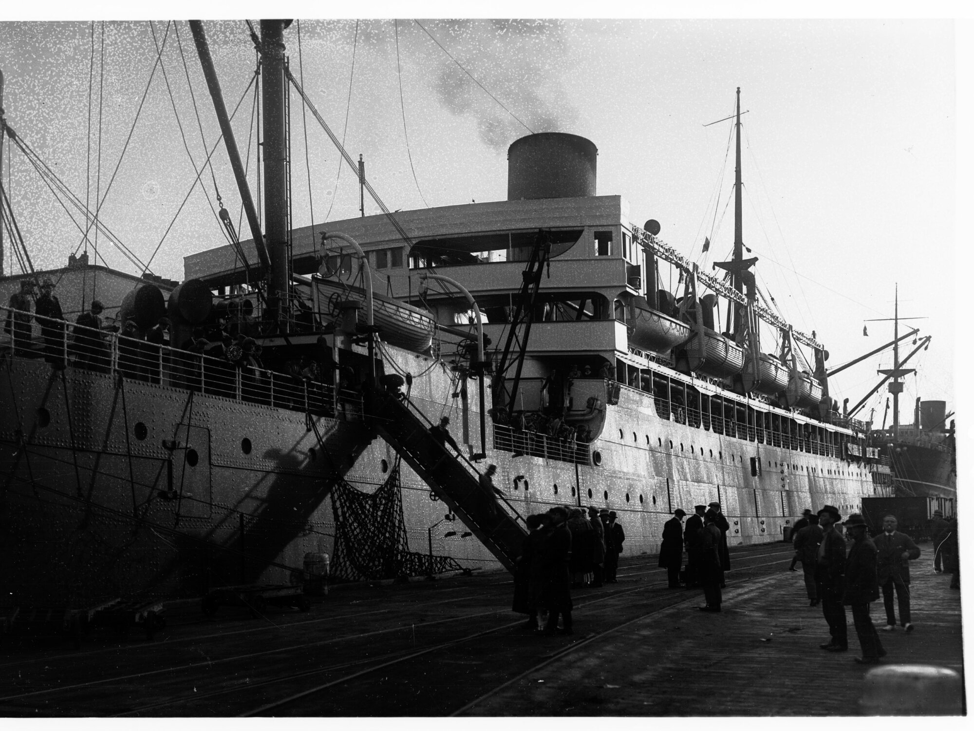 Steam Ship at Outer Harbour