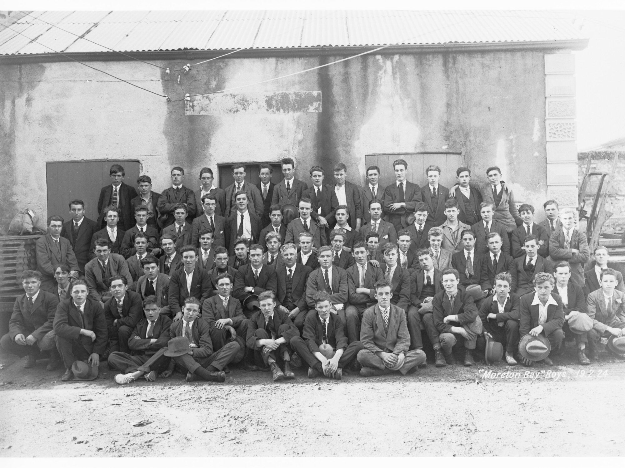 Farm Lads - Barwell Boys arrived on ship Moreton Bay 19.2.1924