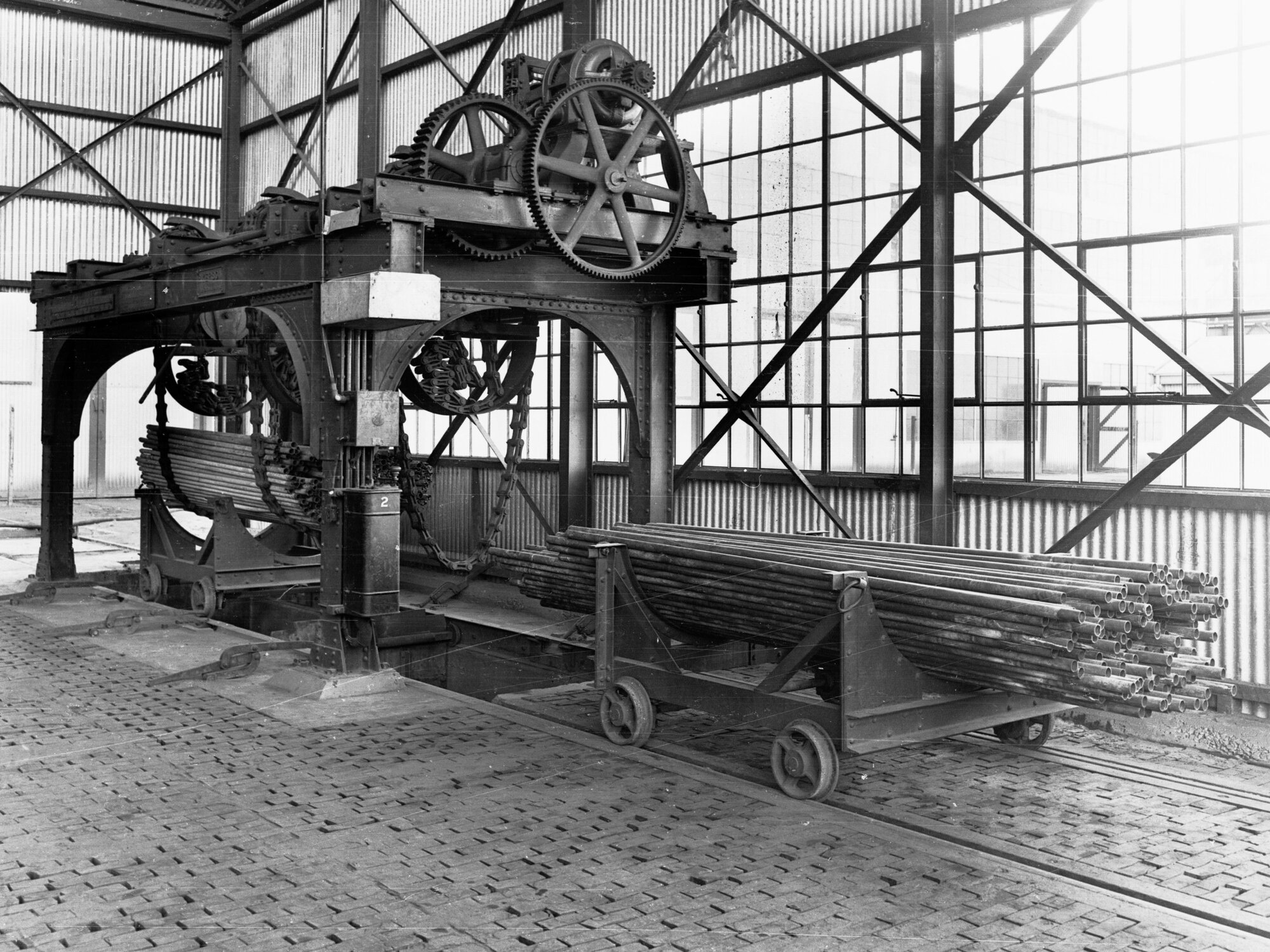 Islington Railway Workshop Showing Machinery