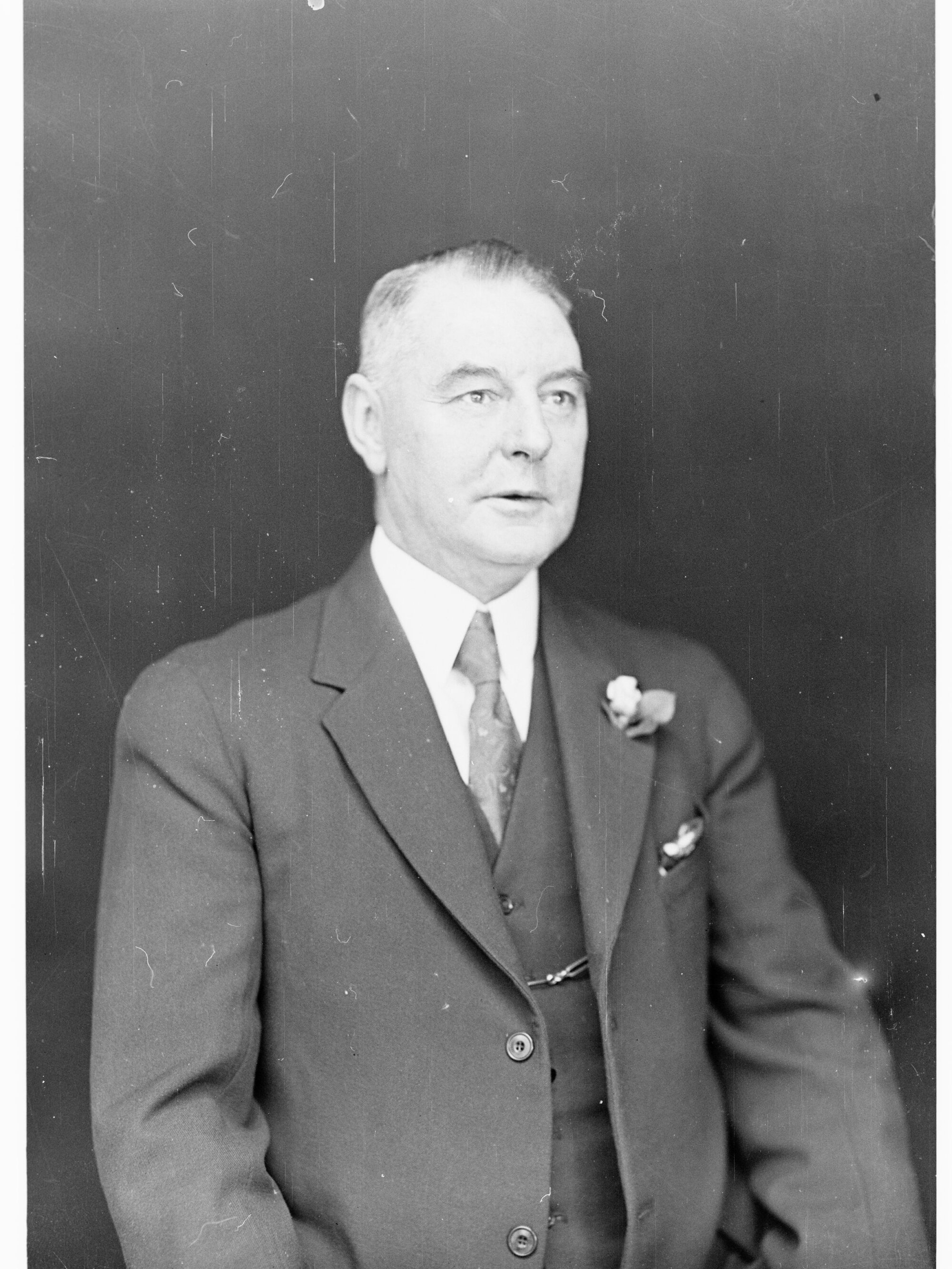 Portrait of Mr E Coles - Biographical Register page 43