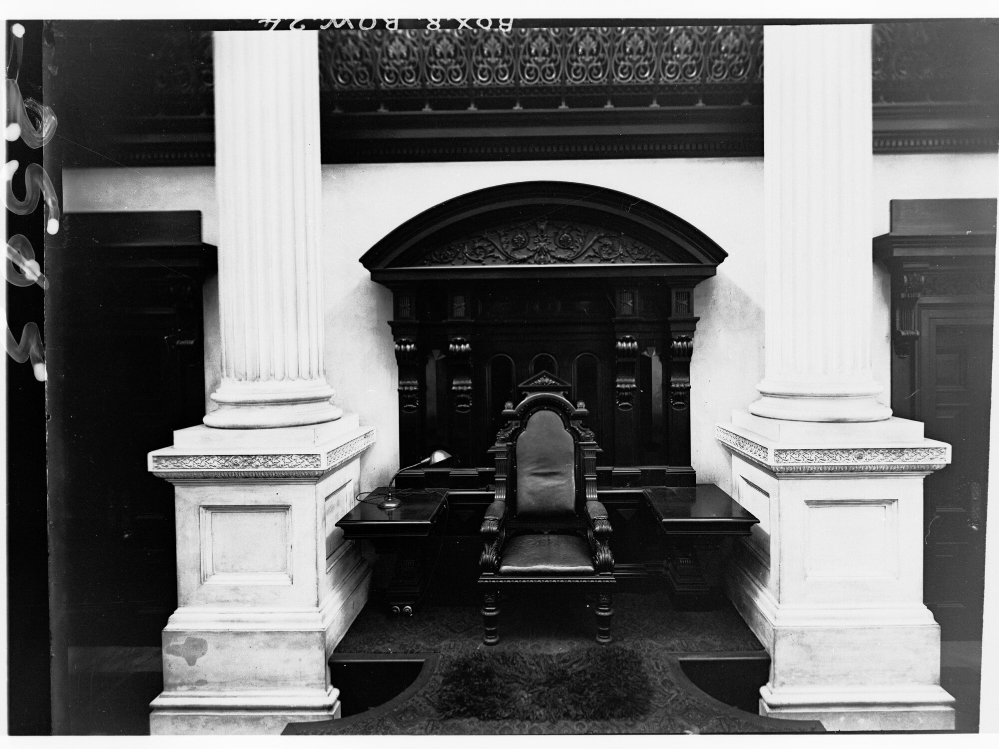 Speaker's Chair - Parliament House South Australia