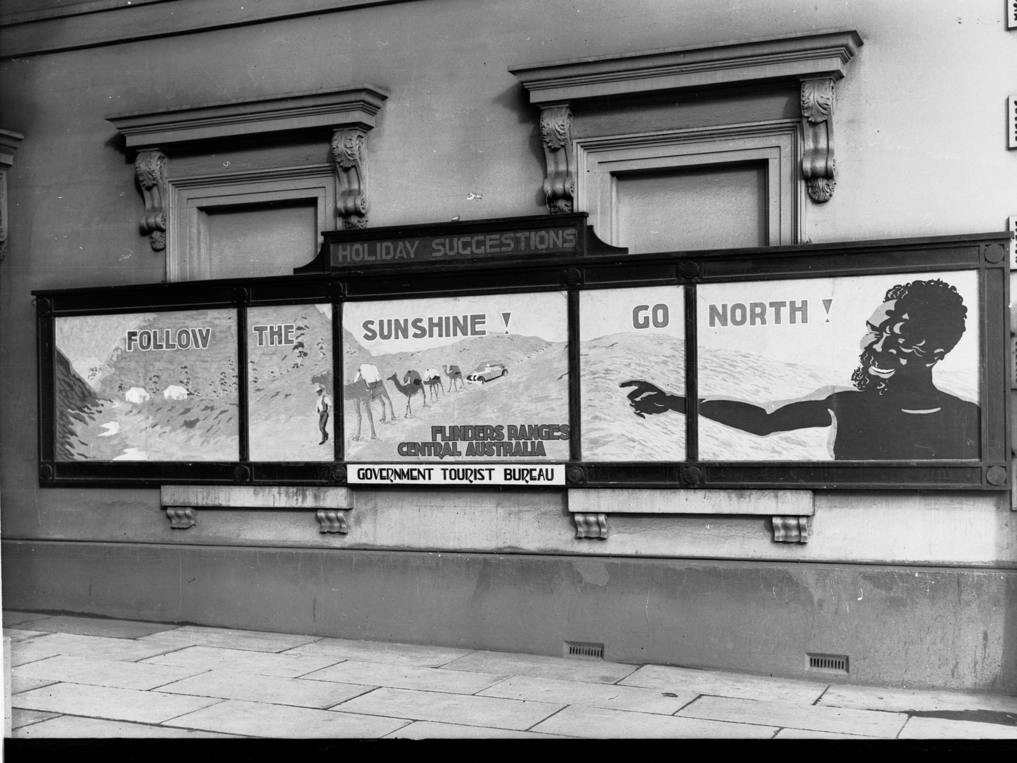 Advertisements for Tourist Bureau