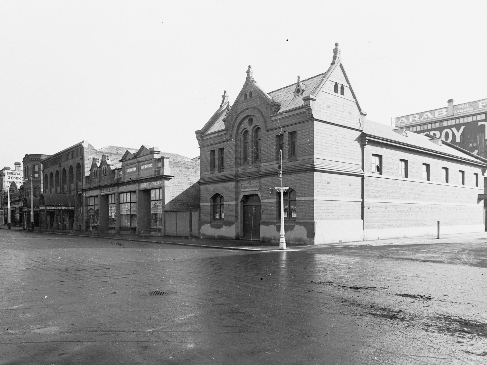Pirie Street - showing Adelaide Gymnasium