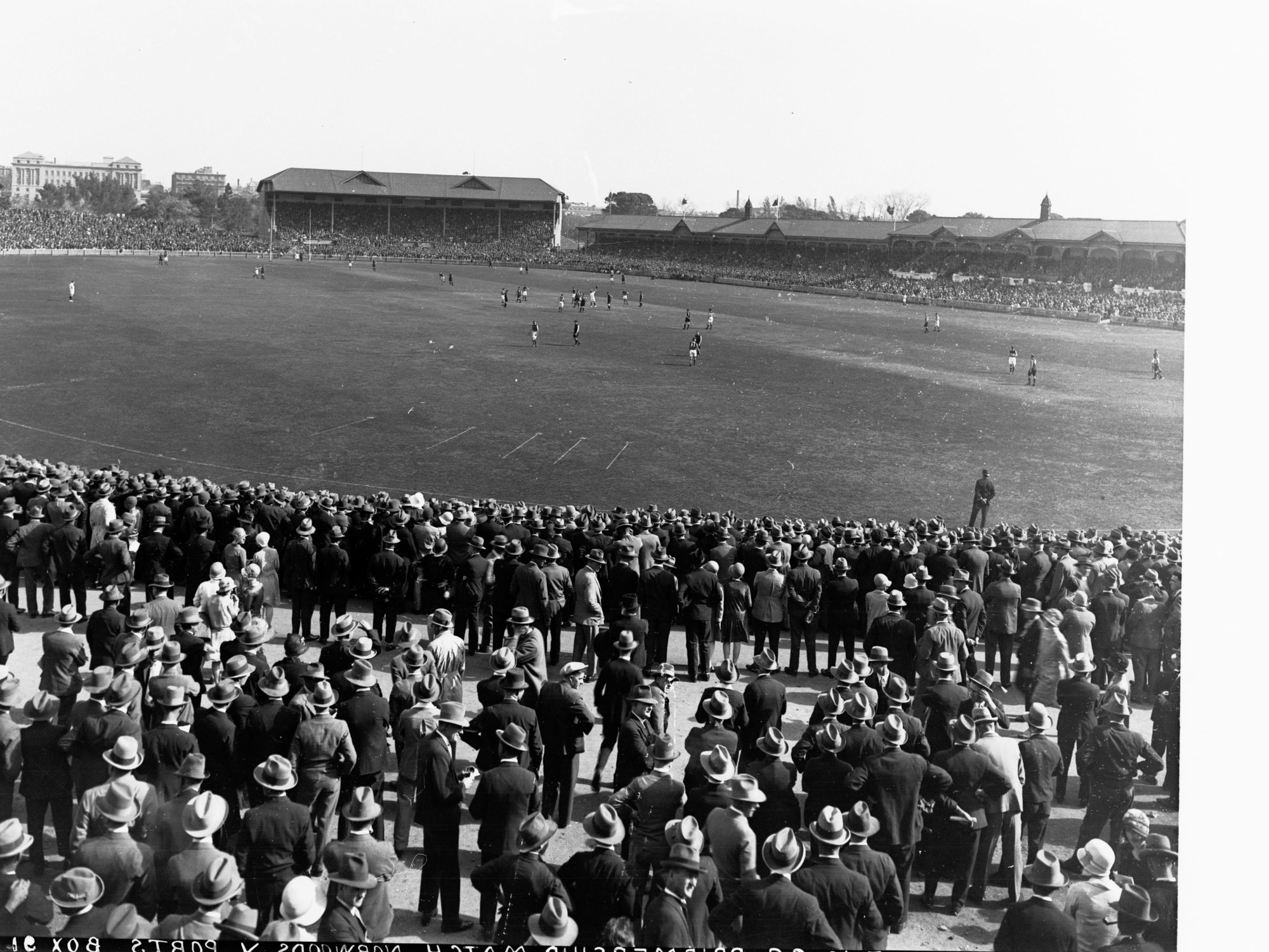 Adelaide Oval Premiership Match Norwood Against Port Adelaide