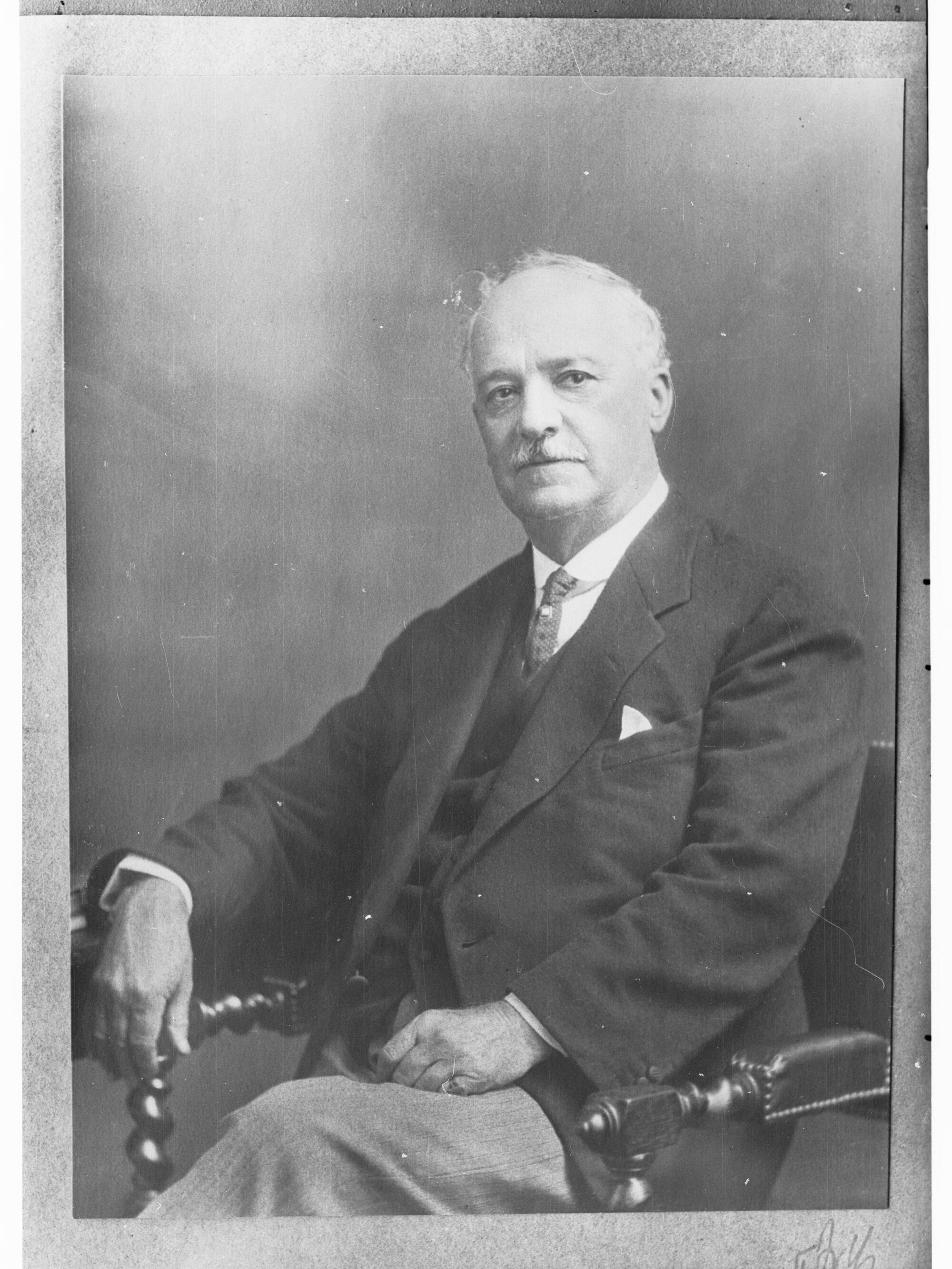 Portrait of  Sir William Saunders