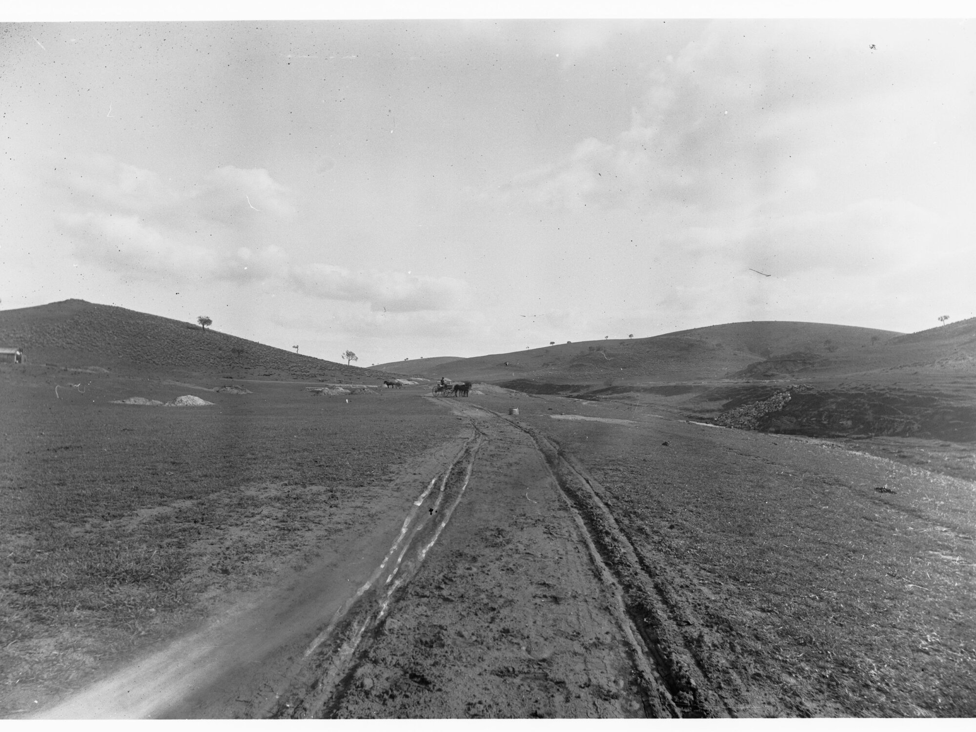 Bundaleer Reservoir Construction 1899