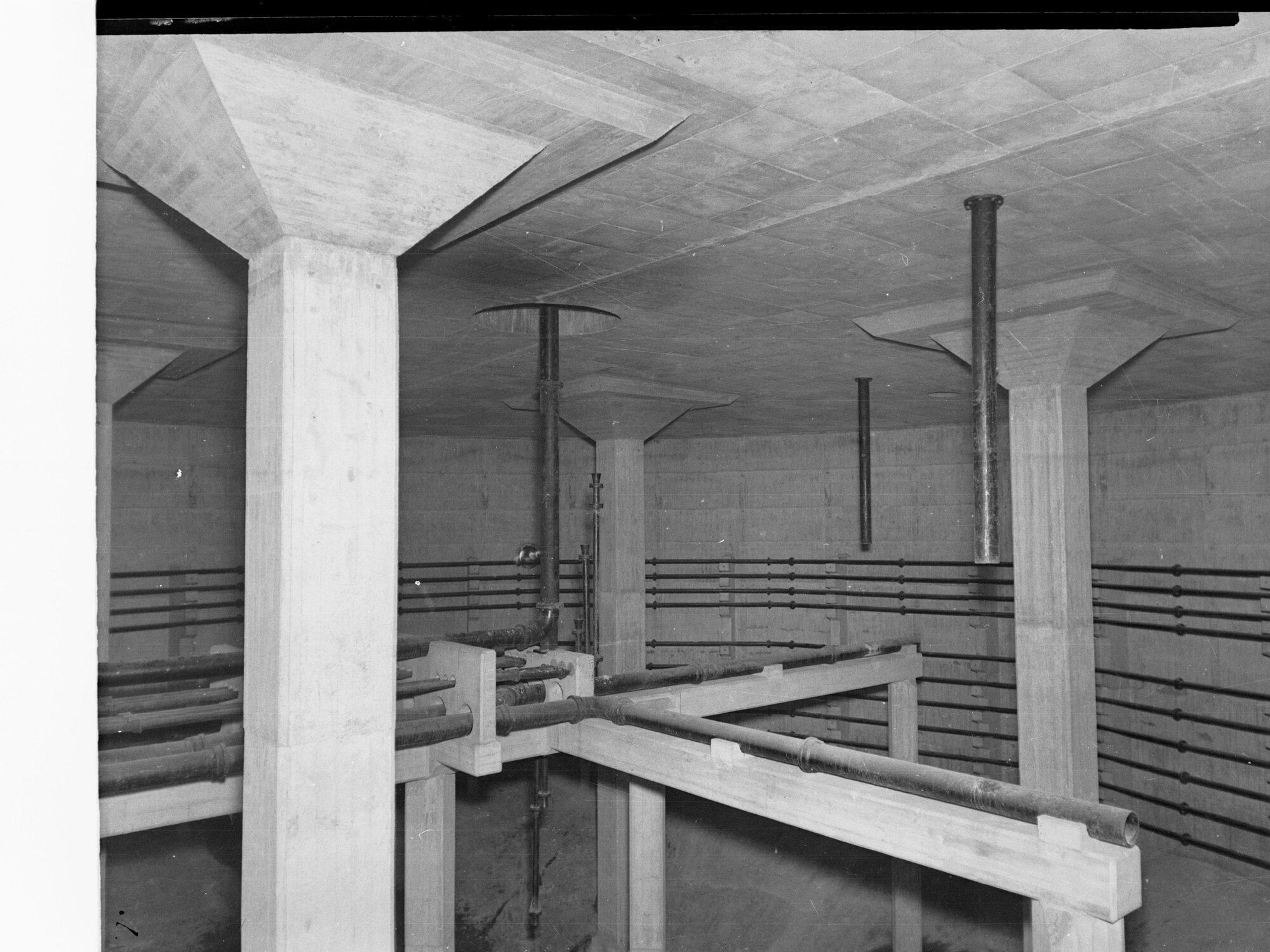 Engineering and Water Supply - Basment in Building